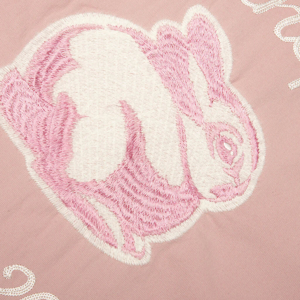 Rabbit Work Button Shirt Pink