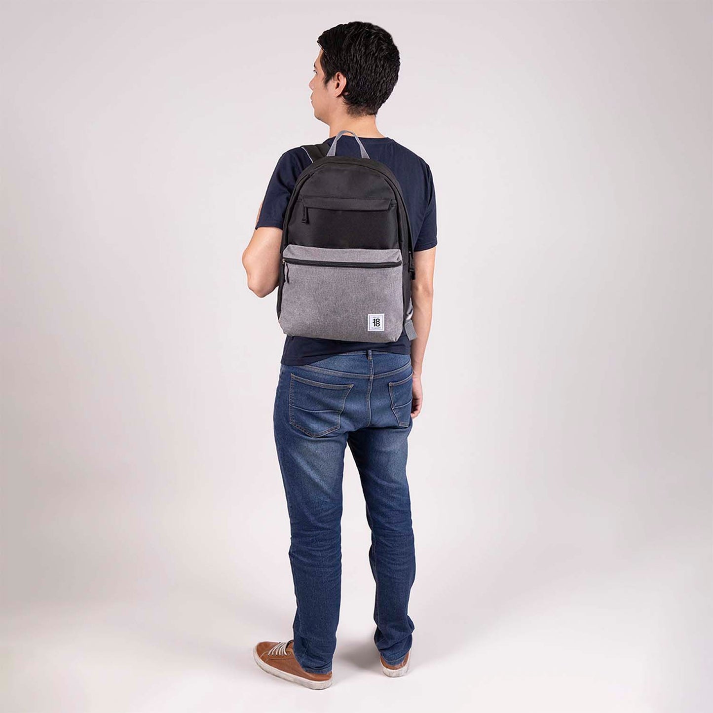 Mochila Chenson Gris Unisex
