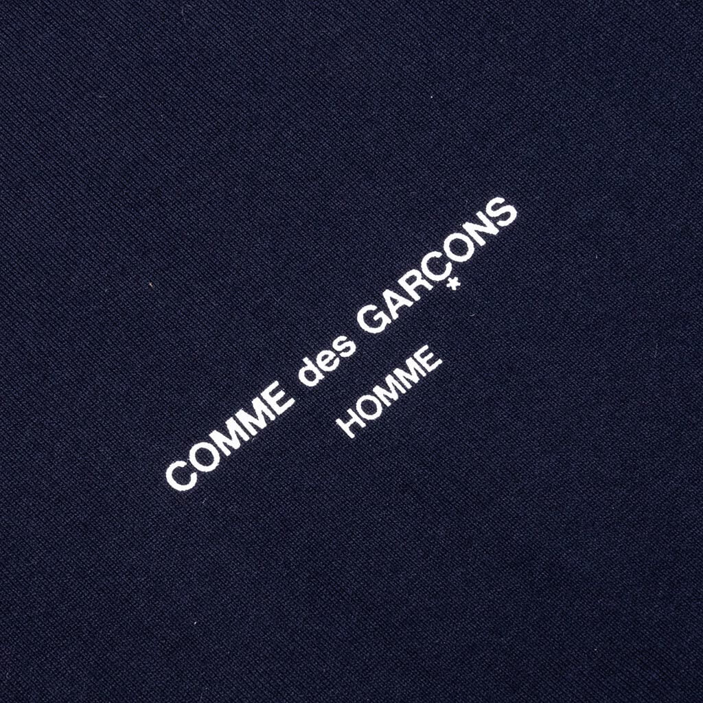 Logo S S T Shirt Navy