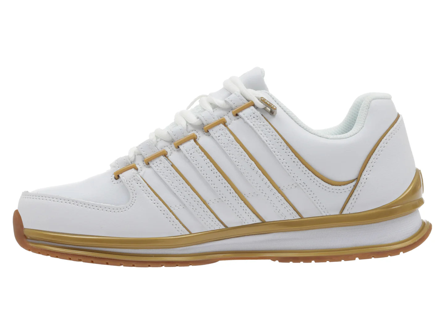 Tenis K SWISS Rinzler Blanco con Dorado para Hombre