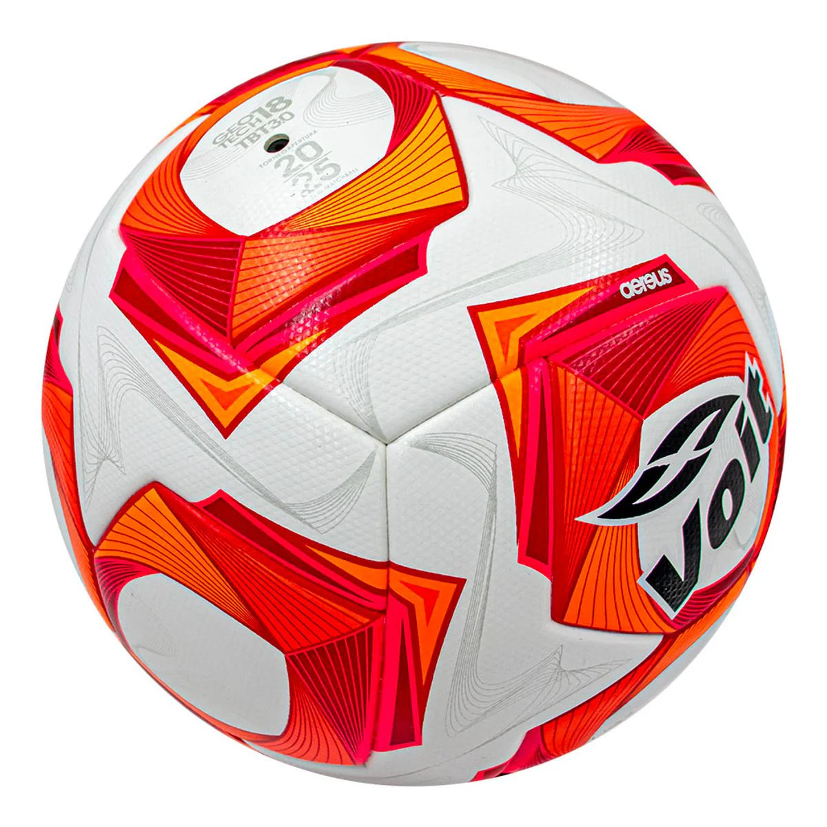 Voit AEREUS Liga MX Opening 2025 Quality FIFA Pro Soccer Ball White Red Orange