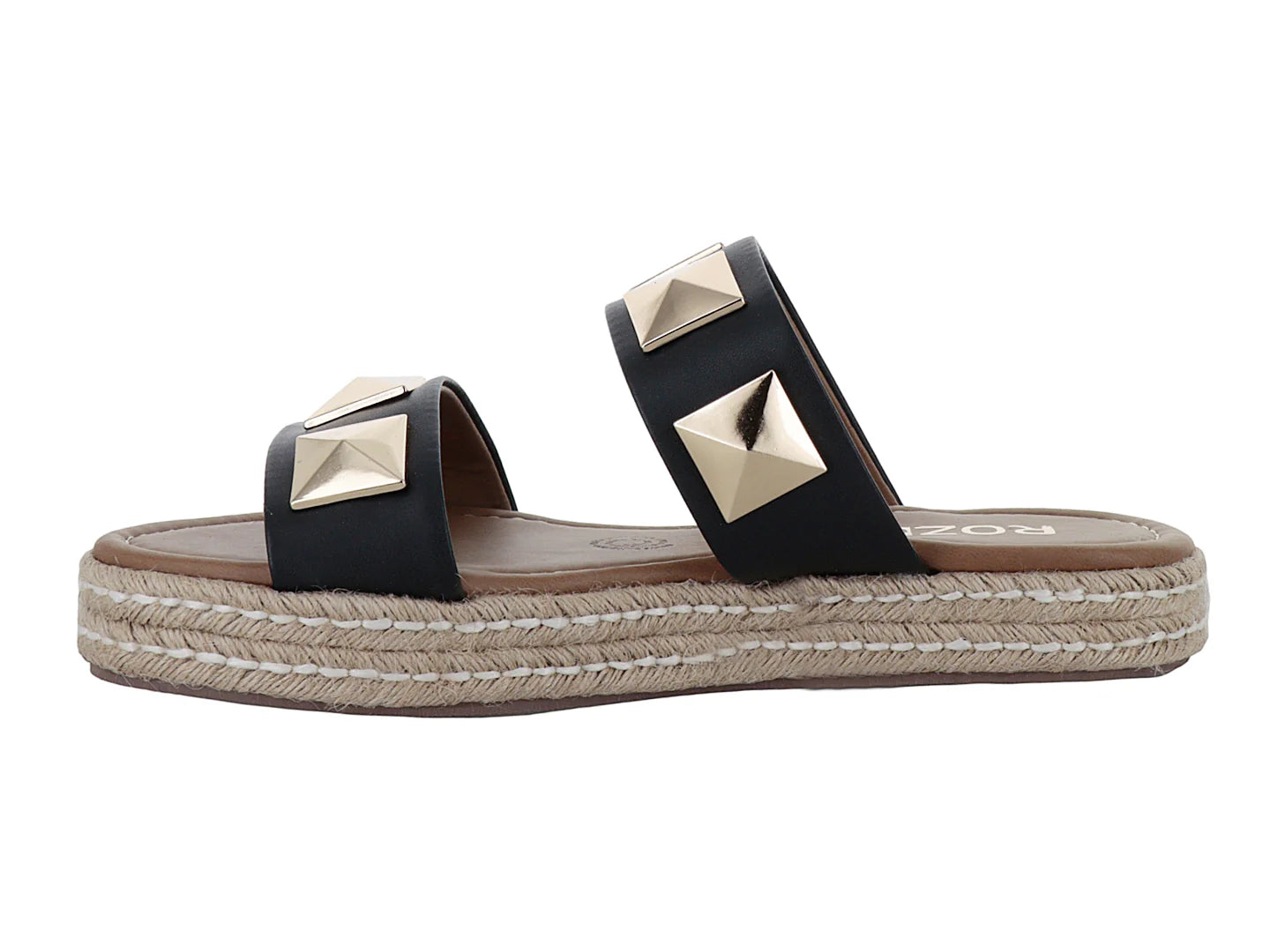 Sandalias ROZE Casuales Color Negro para Mujer