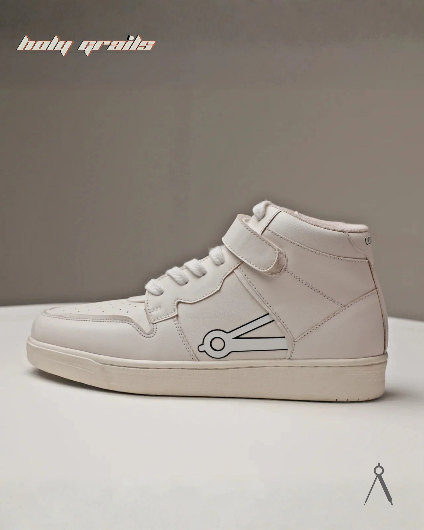 Vector Classic Ivory Accent High Sneakers HG x Cos Tan