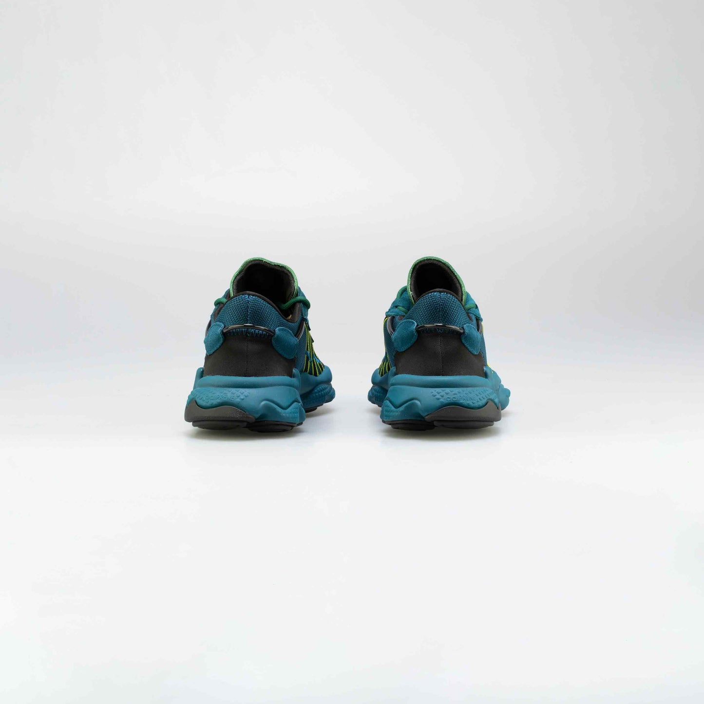 adidas Originals X Pusha T Ozweego Mens Running Shoe Navy Green Balck