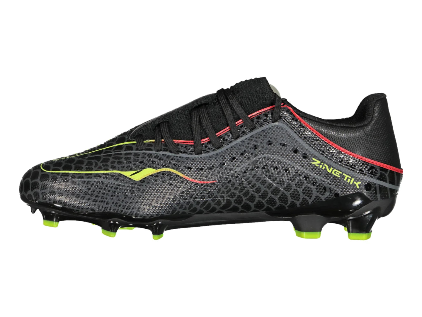Tenis Charly Soccer Negro con Limón para Hombre