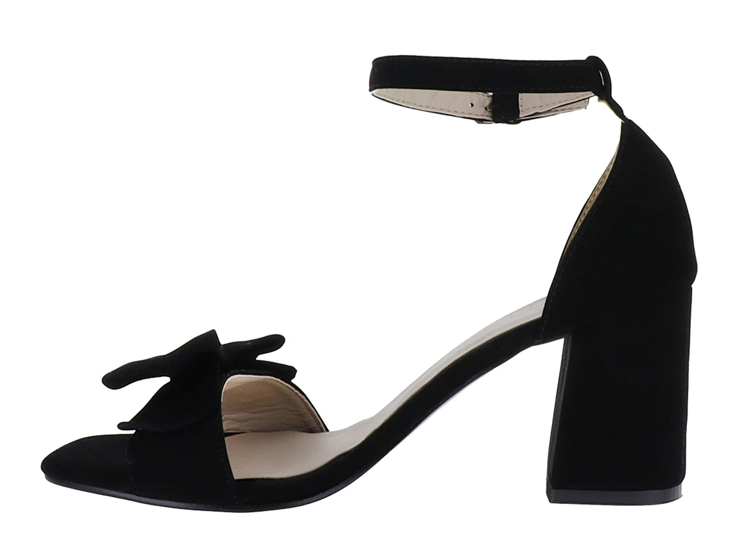Zapatillas Luna Rosa Negro para Mujer