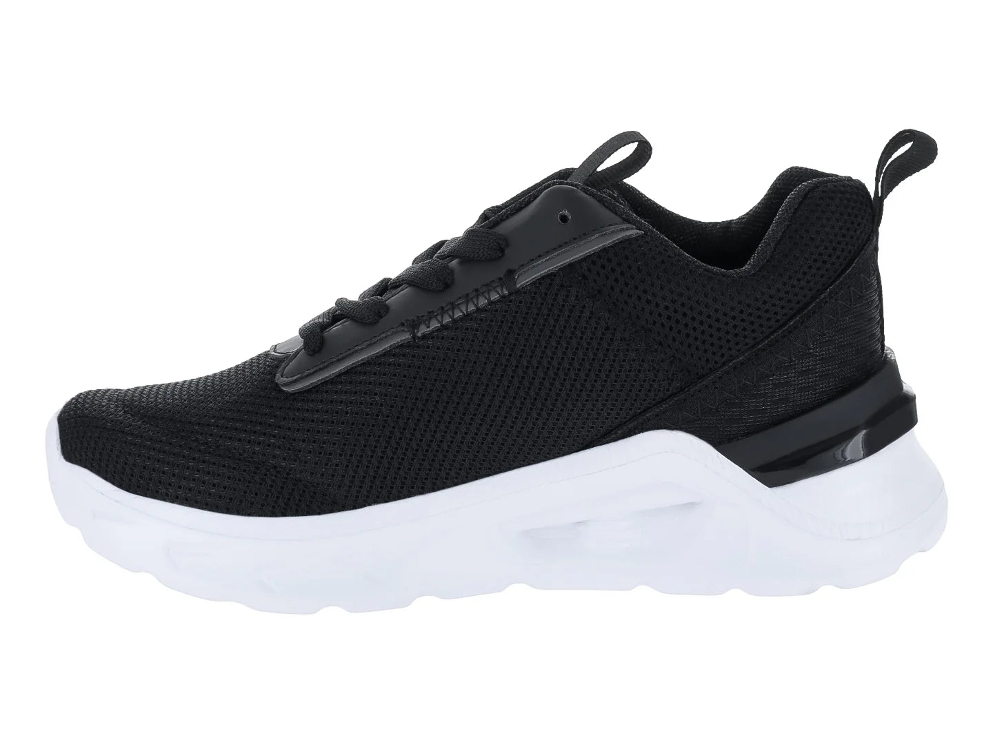 Tenis Makena Negro Blanco para Niño