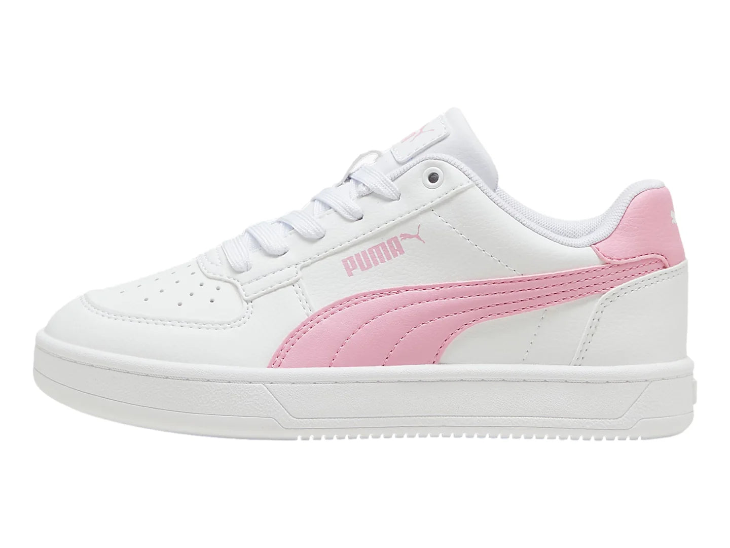 Tenis PUMA Caven 20 Blanco y Rosa para Niña