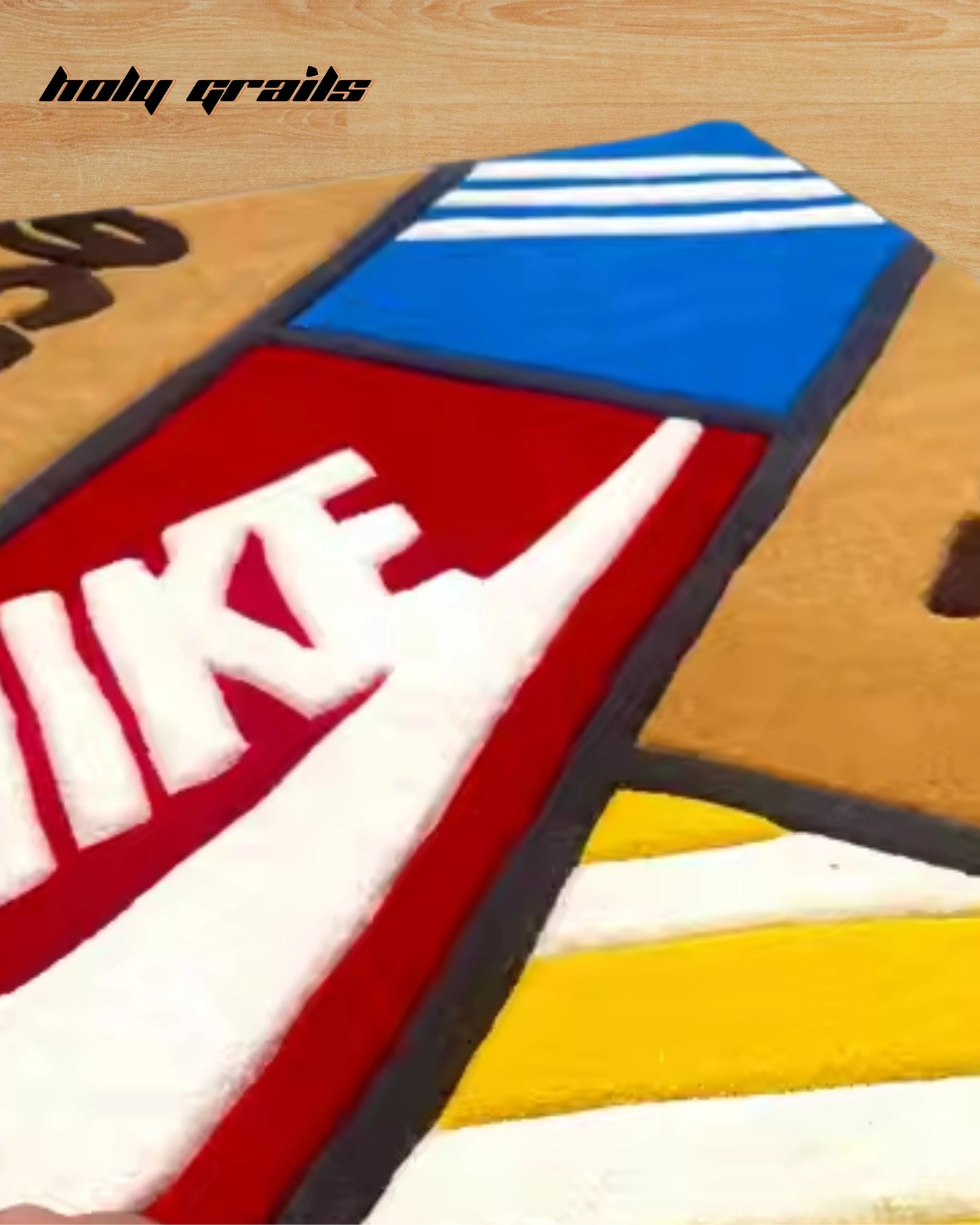 Sneaker Stack Hand Tufted Rug