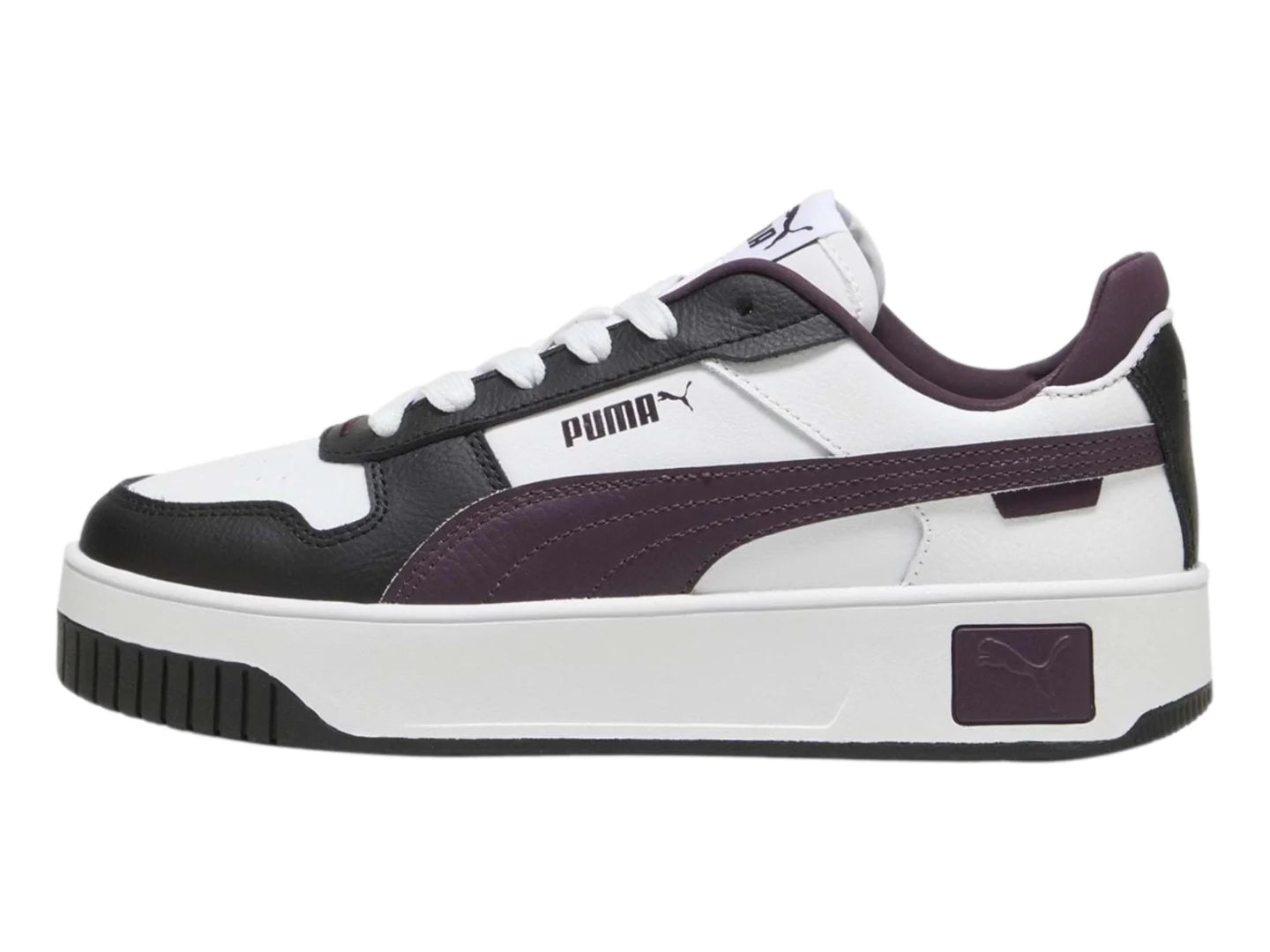 Tenis PUMA Carina Street Blanco y Morado para Mujer