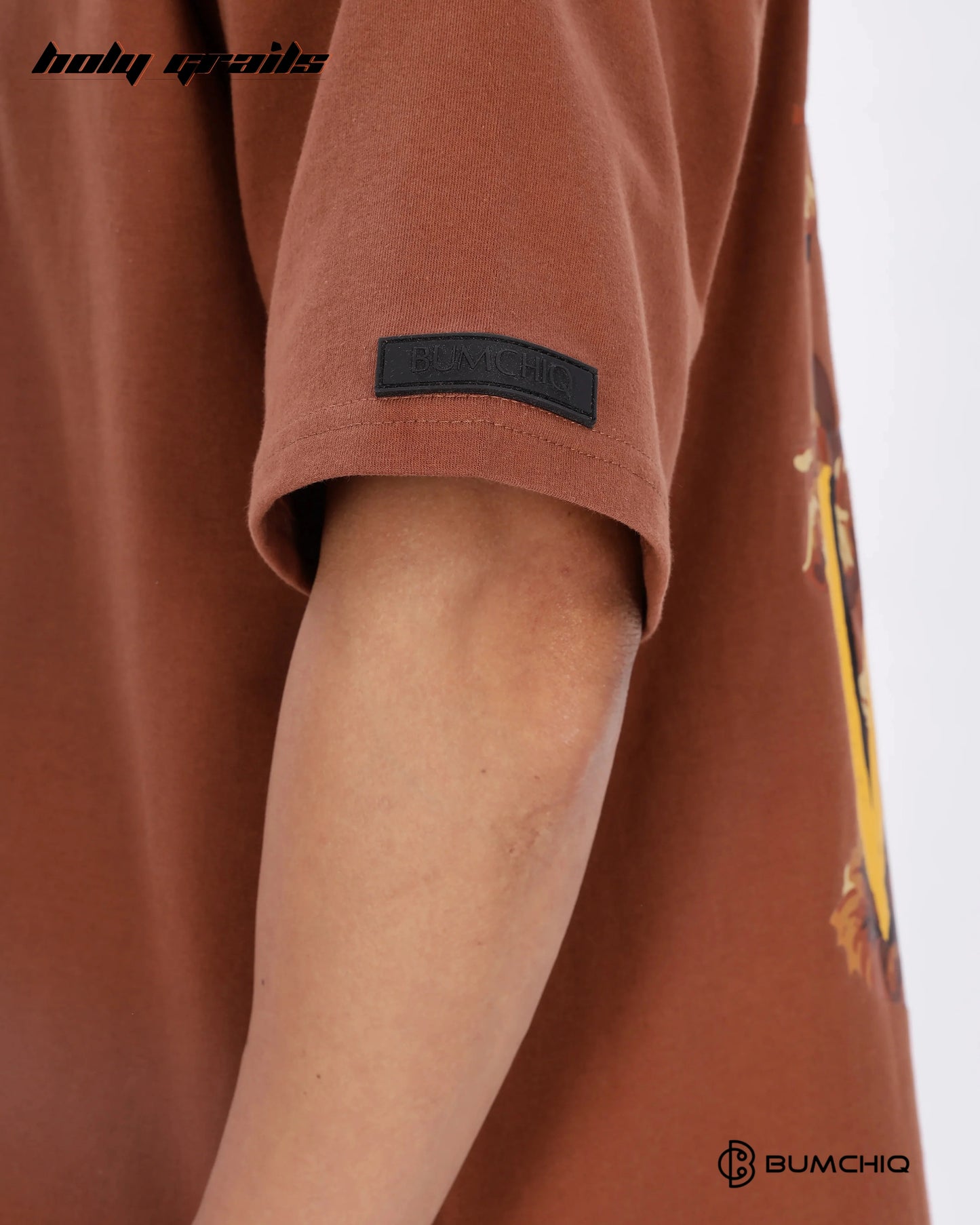 FCK World Brown Oversize Tee HG x Bumchiq