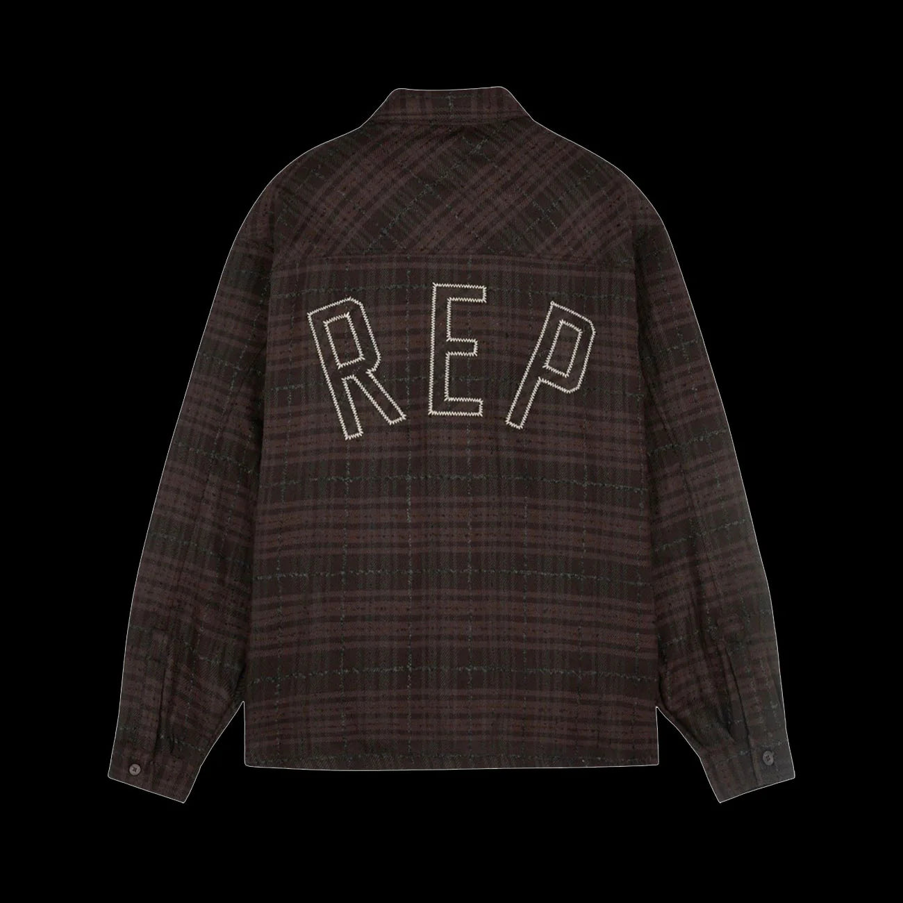 Represent Flannel Shirt Coffee