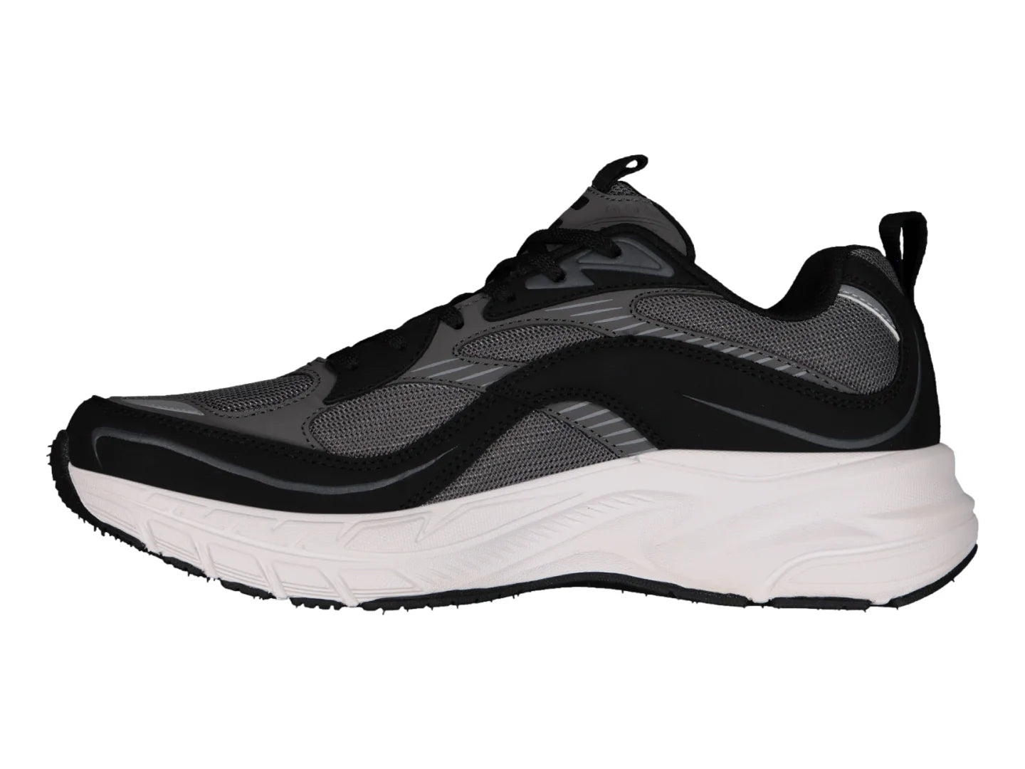 Tenis Charly Fashion Sport Negro y Blanco para Hombre