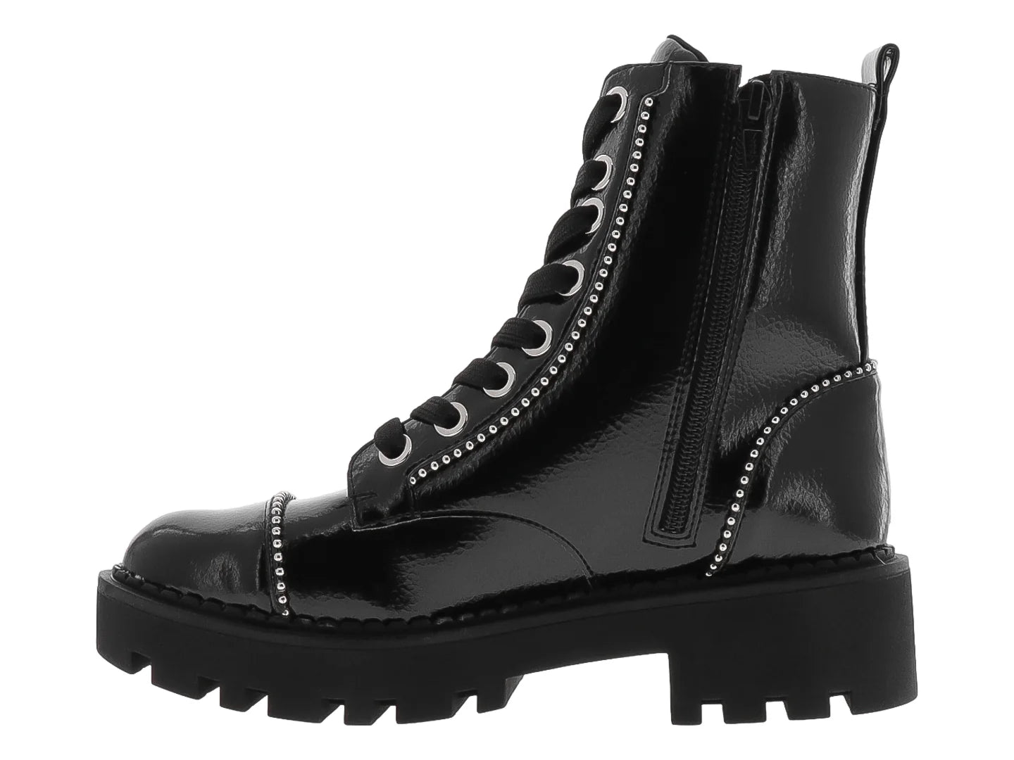 Botines Westies Mercredi Negro Charol