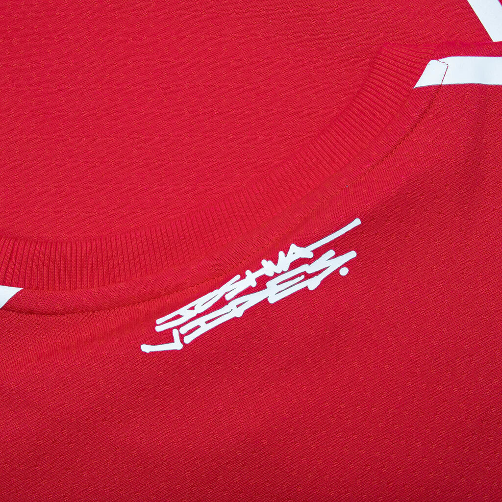 Puma x Joshua Vides Ferrari Mesh Crew Rosso Corsa