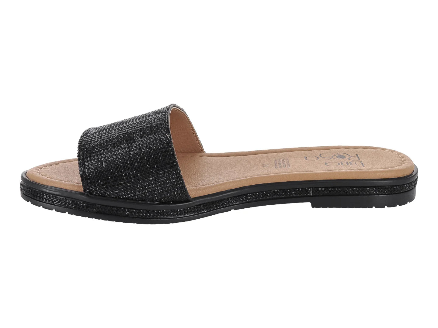 Sandalias Luna Rosa Negro para Mujer