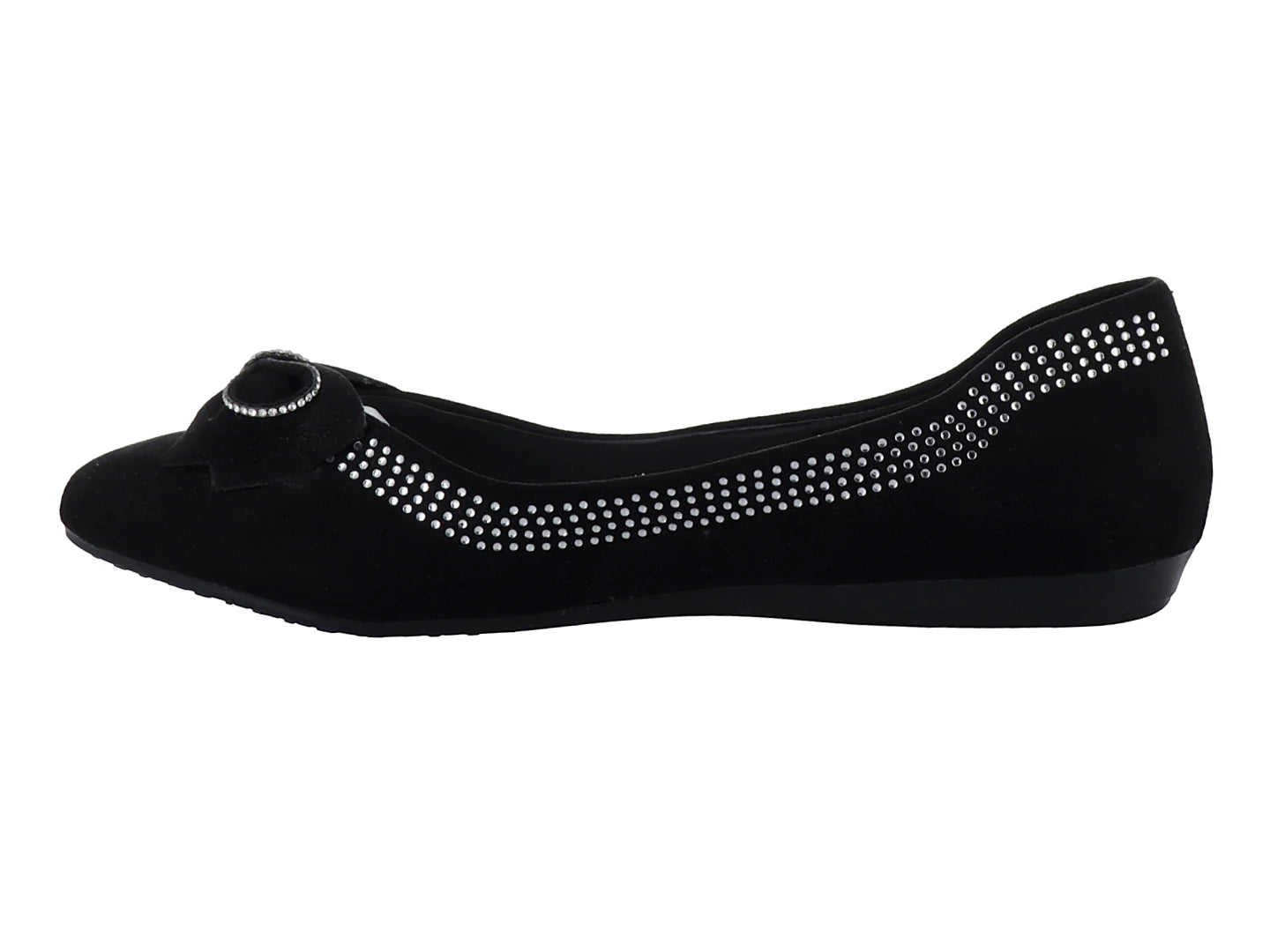 Zapatos Planos Clasben Negro para Mujer