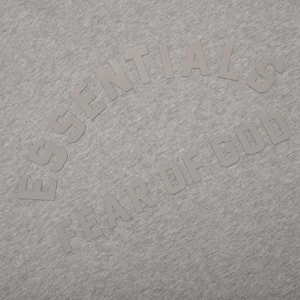 Nylon Fleece Hoodie Dark Heather Oatmeal Ink