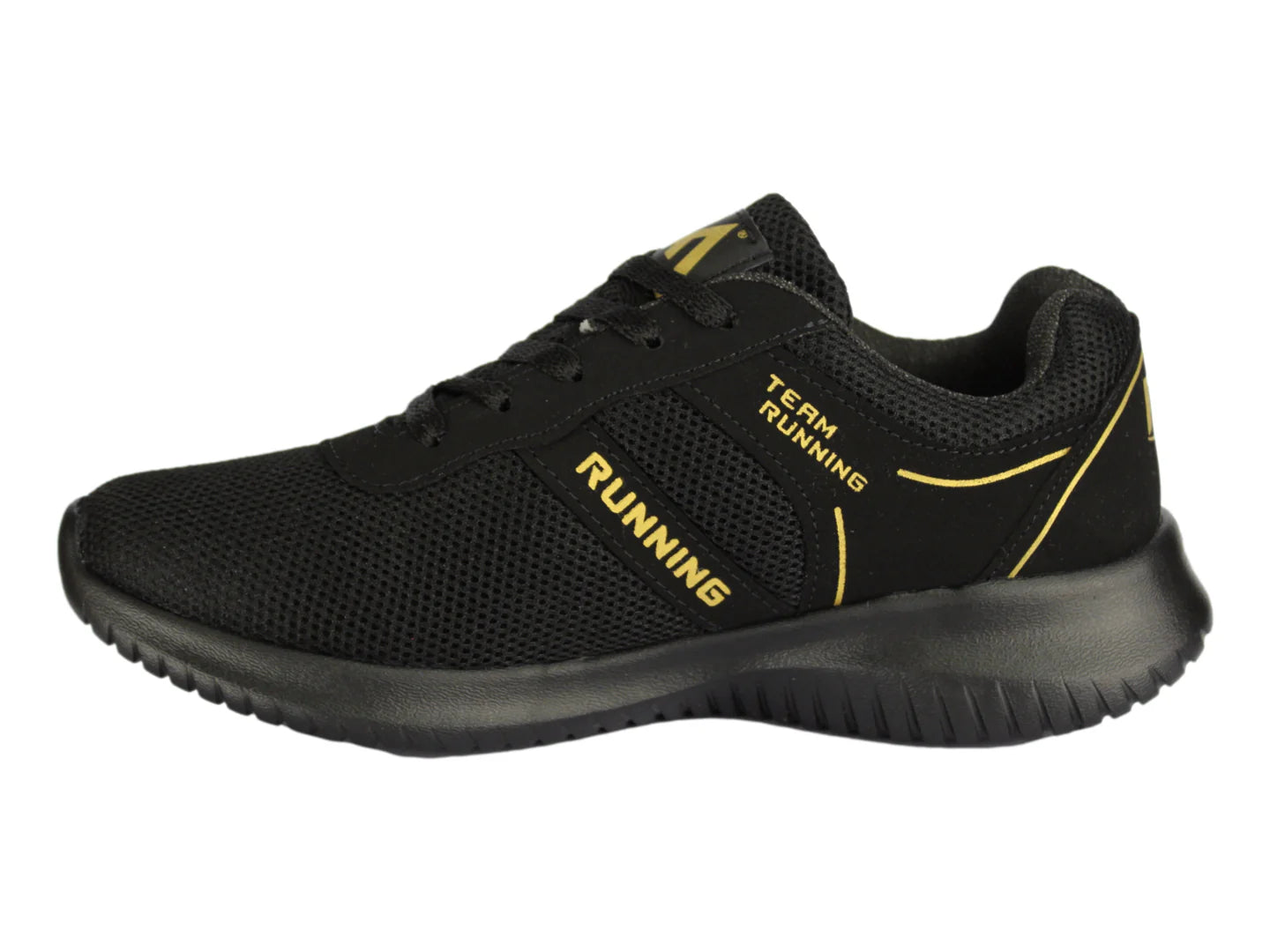 Tenis Alterno Negro con Oro para Mujer