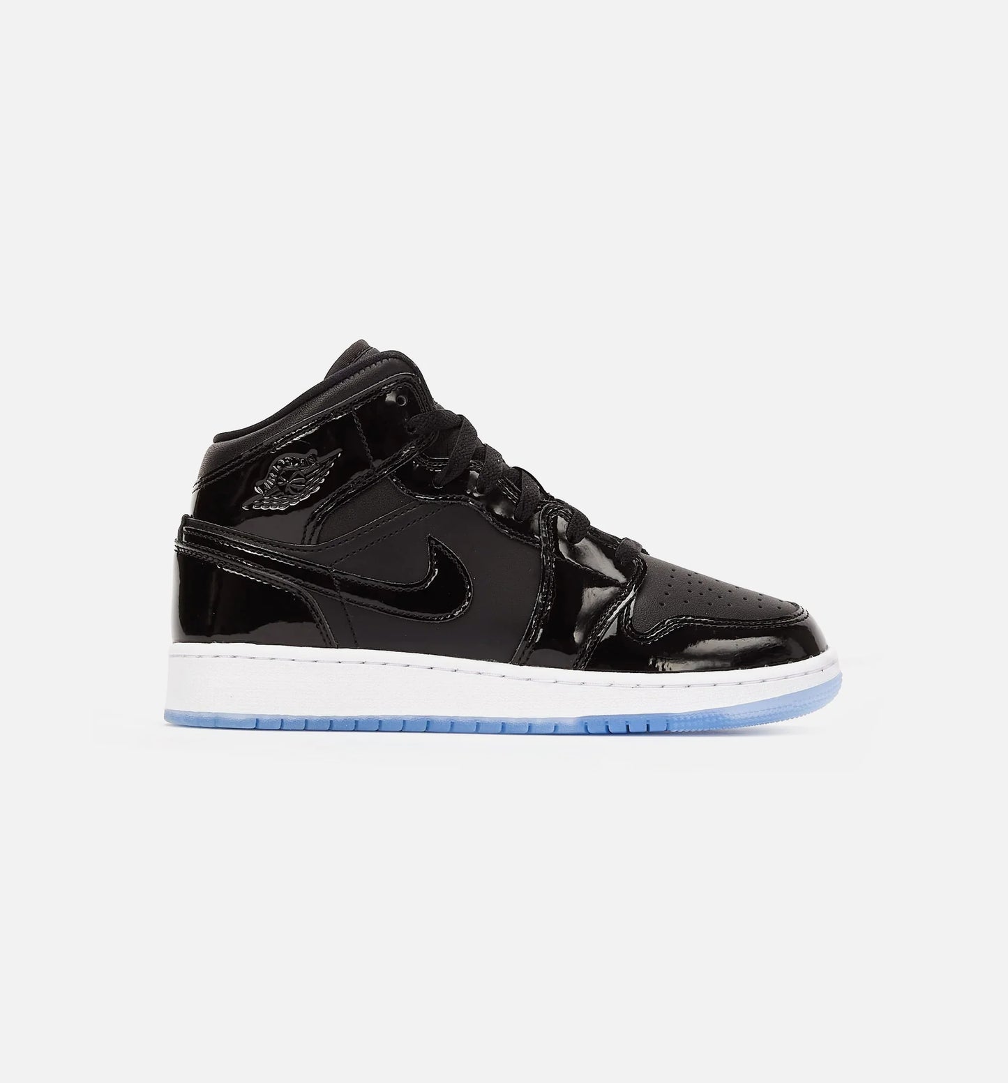 Air Jordan 1 Mid SE Space Jam Grade School Lifestyle Shoe Black