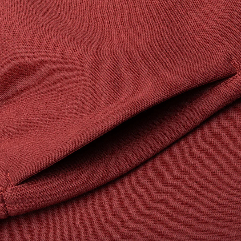 Fleece Essential Sweatpant Crimson