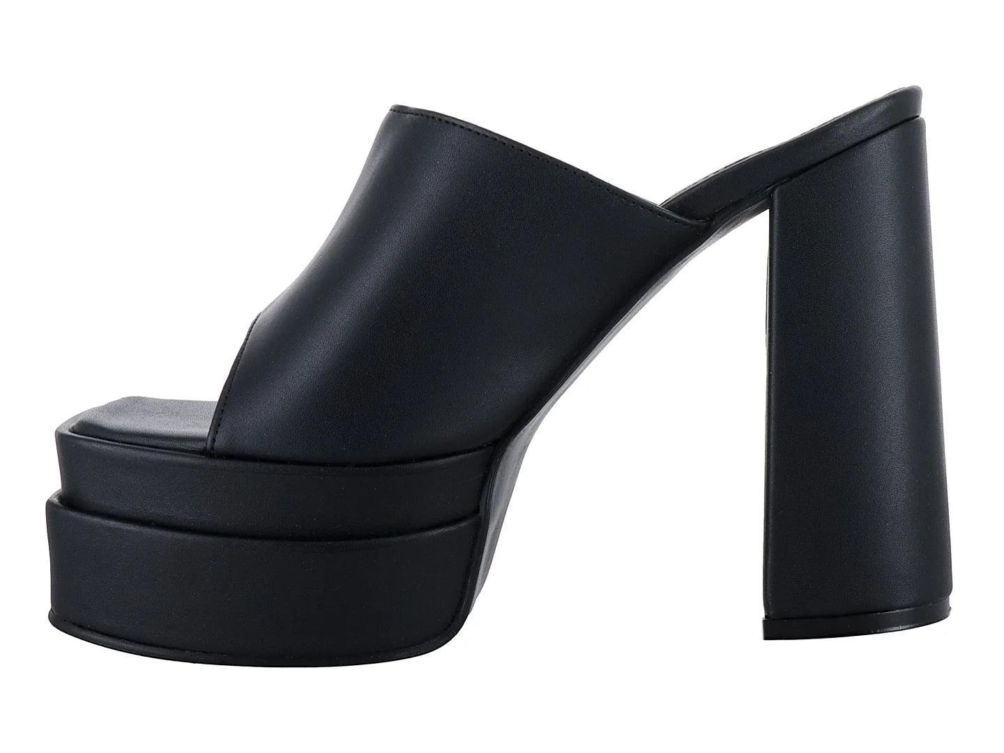 Sandalias de Plataforma Luna Rosa Negro para Mujer