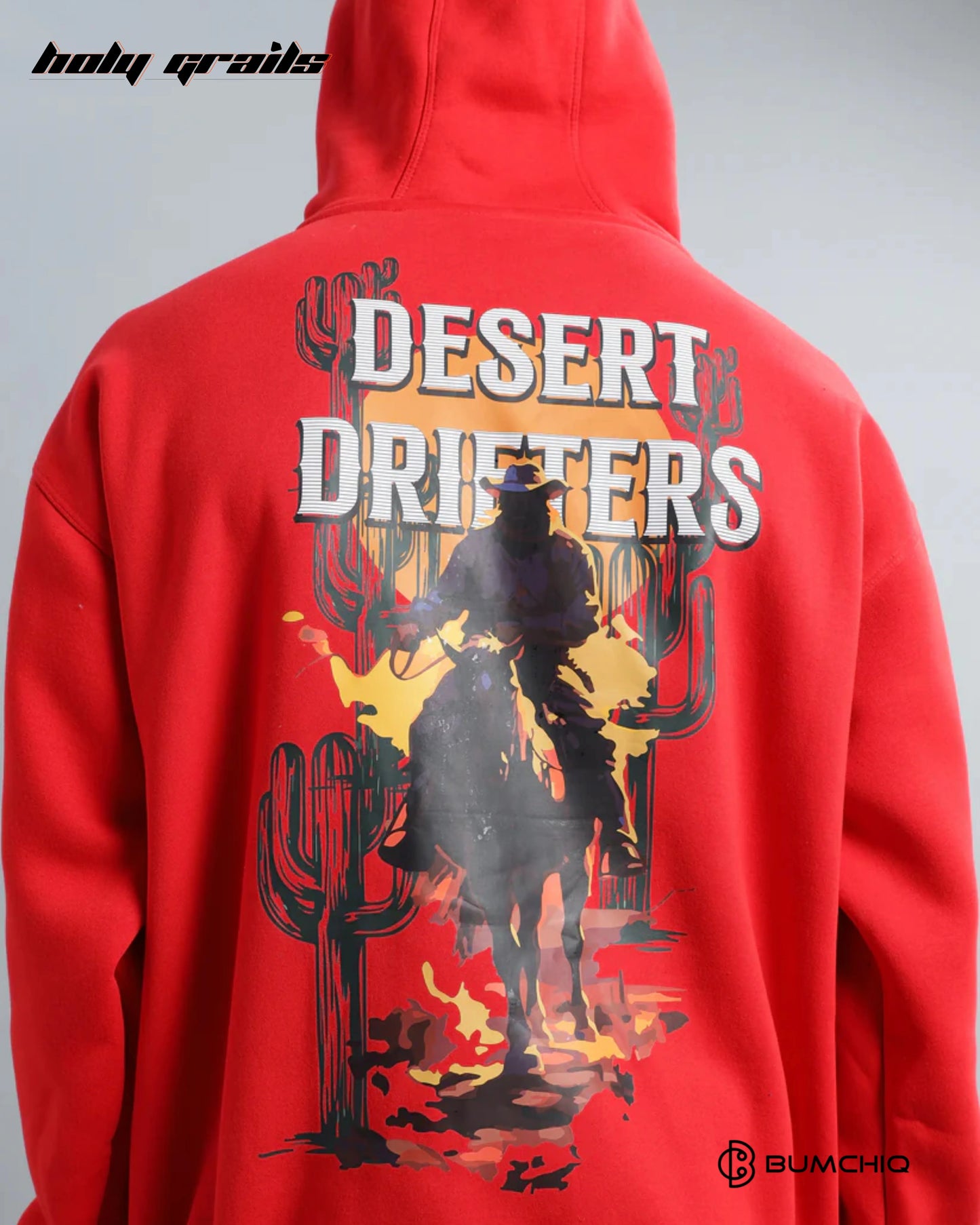 Desert Drifters Red Hoodie HG x Bumchiq