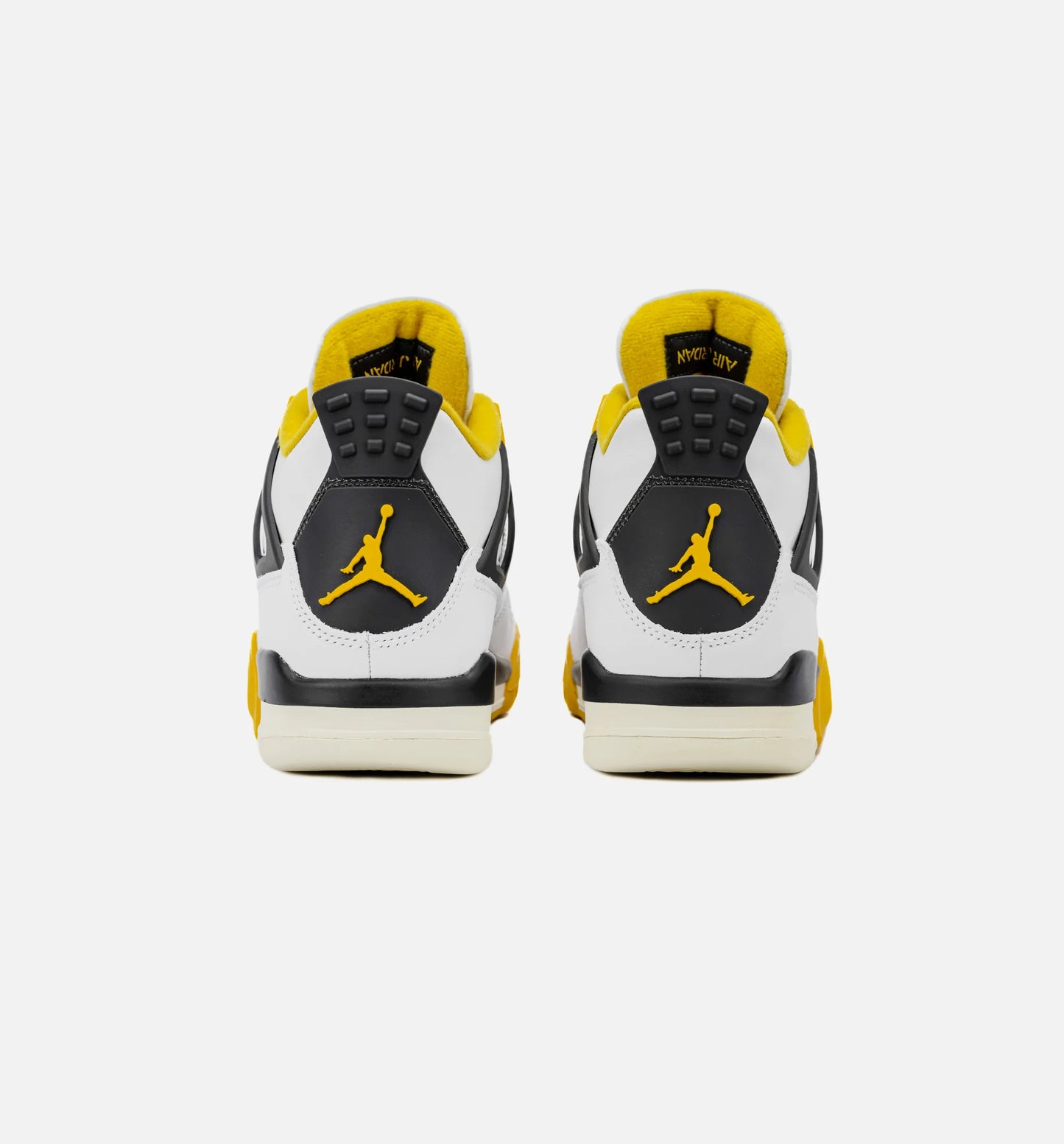 Air Jordan 4 Retro Vivid Sulfur Womens Lifestyle Shoe White Coconut Milk Vivid Sulfur