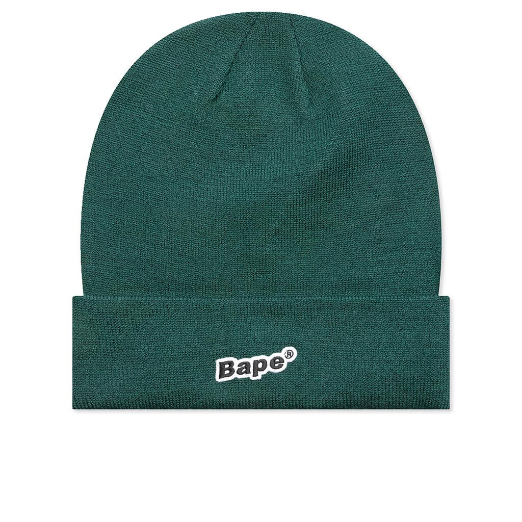 Bape Patch Knit Cap Green