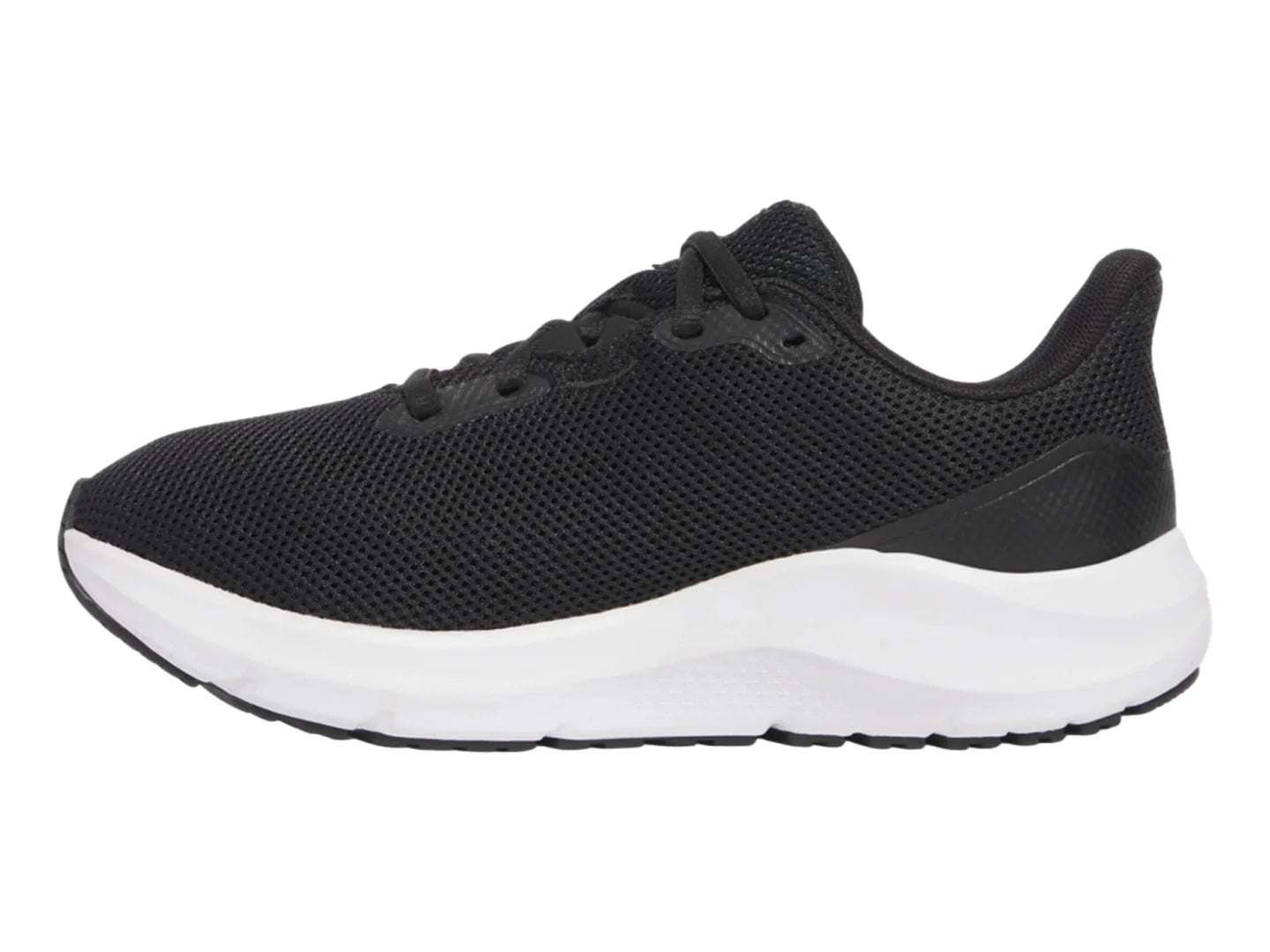 Tenis Under Armour Charged Pursuit 4 Negro y Blanco para Mujer