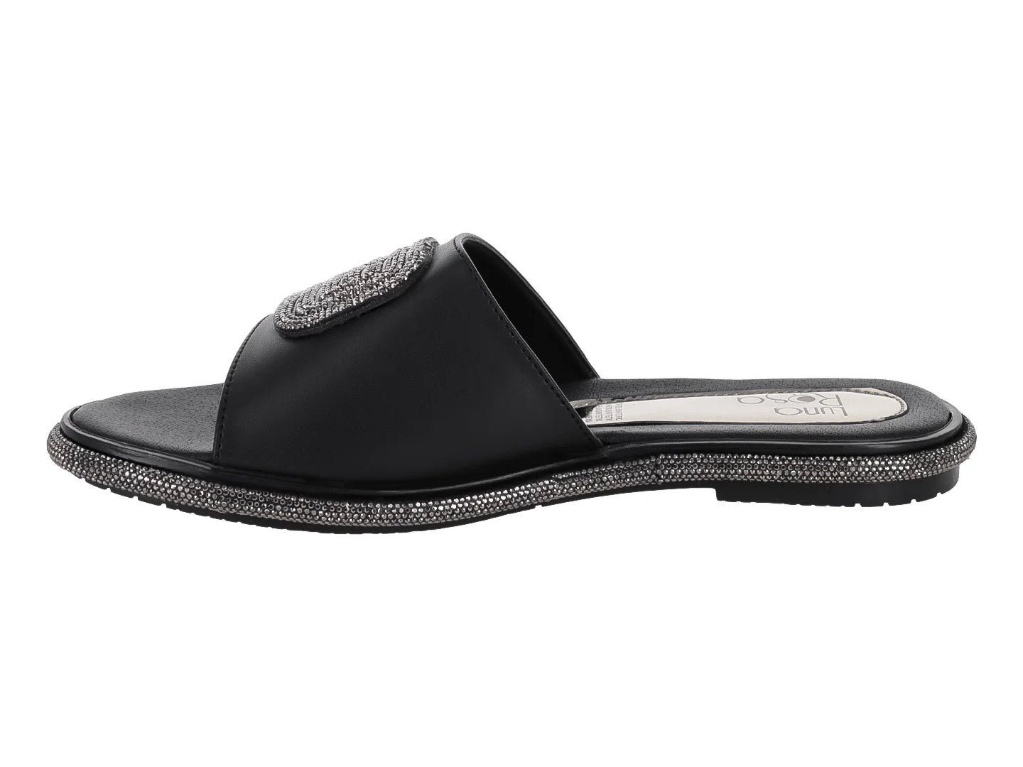 Sandalias Luna Rosa Negro para Mujer