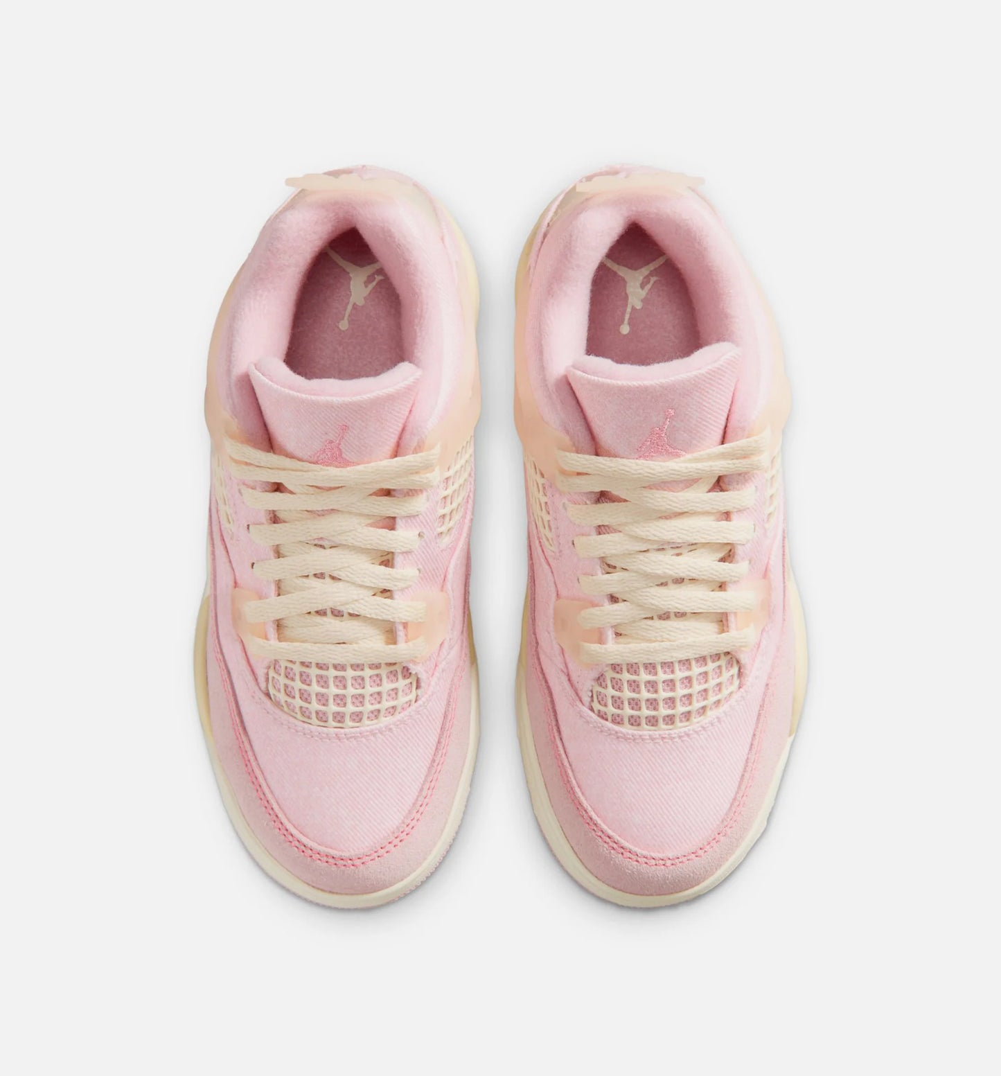 Air Jordan 4 Retro Pink Pearl And Iced Carmine Preschool Lifestyle Shoe Pearl Pink Iced Carmine Coconut Milk