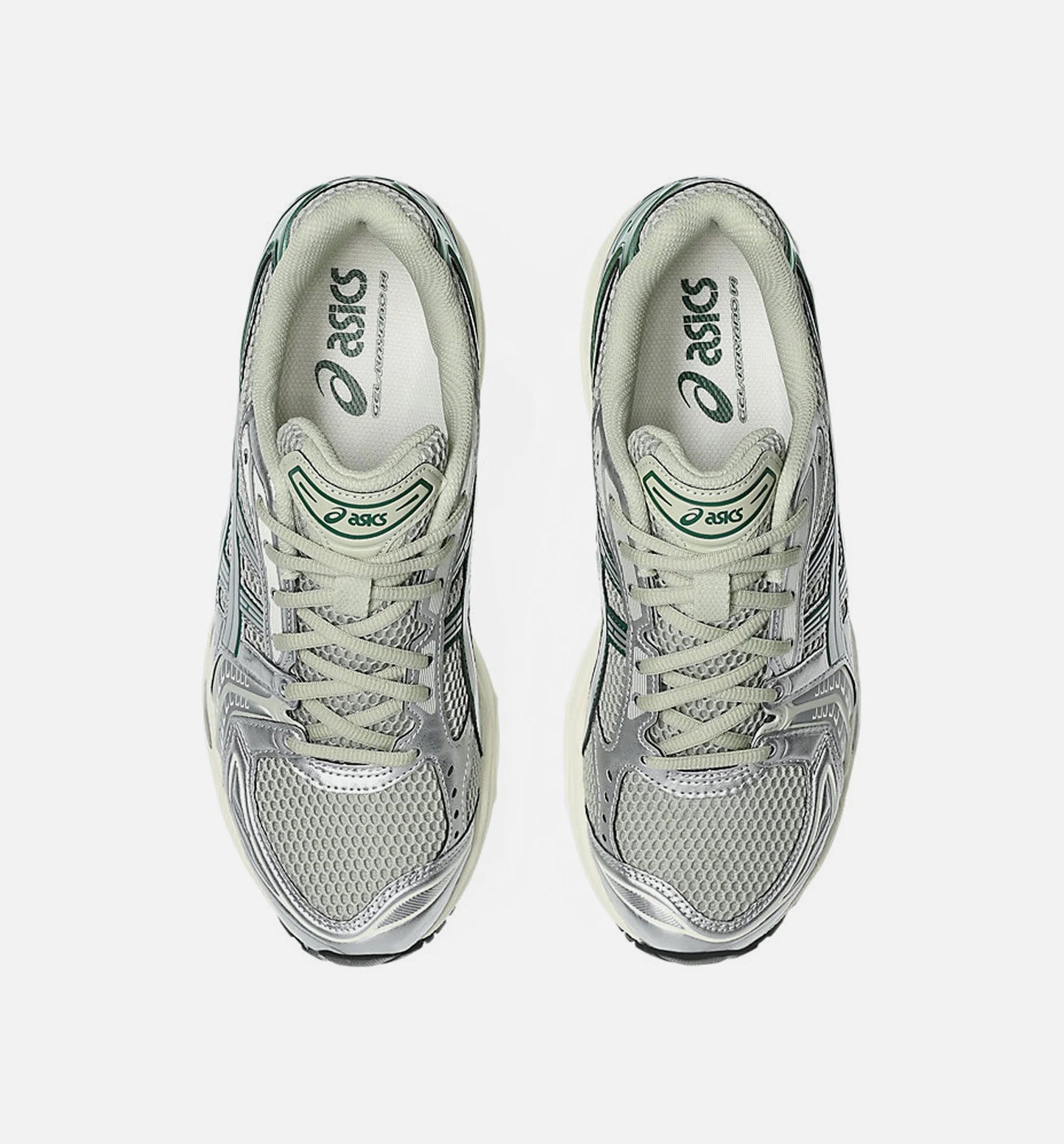 Gel Kayano 14 Mens Lifestyle Shoe Dried Leaf Green Pure Slver