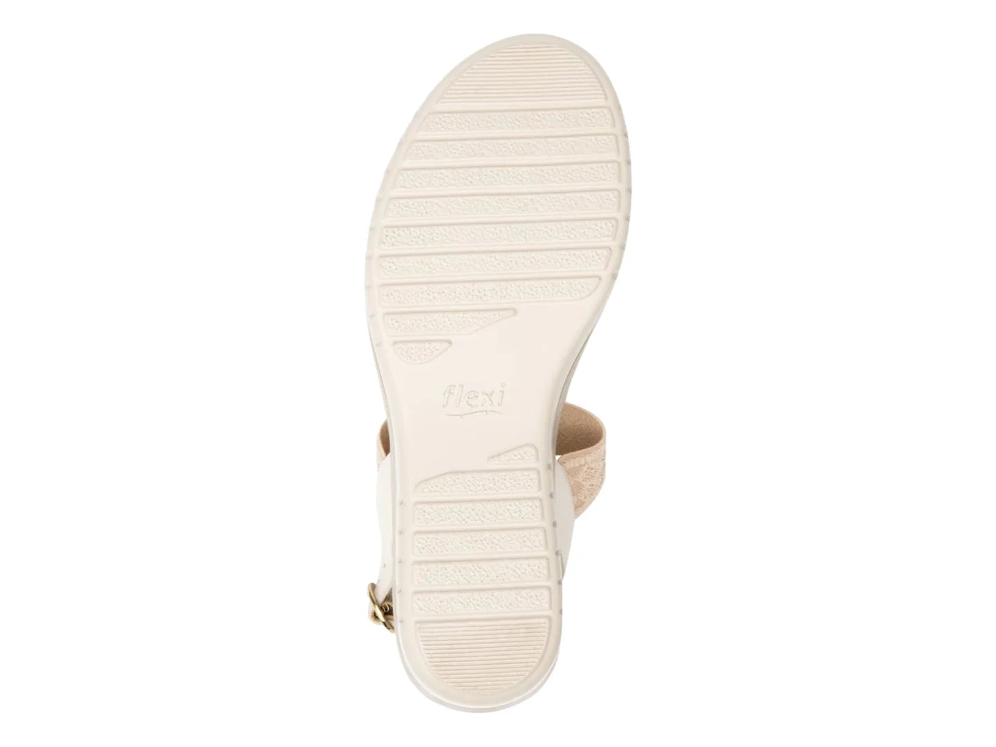 Sandalias Flexi Confort de Plataforma Blancas para Mujer