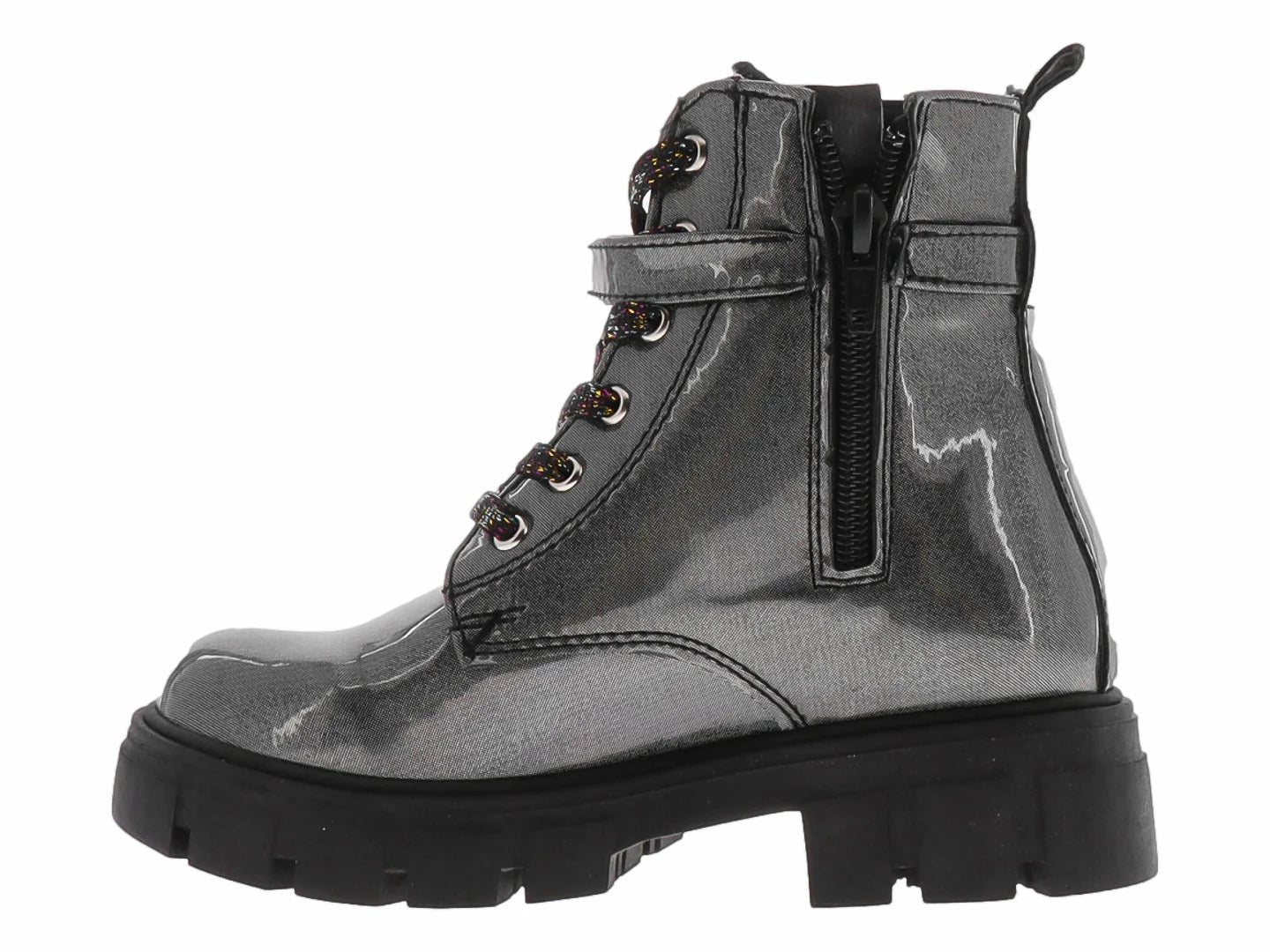 Botas Miroslava de Charol Negro para Niña