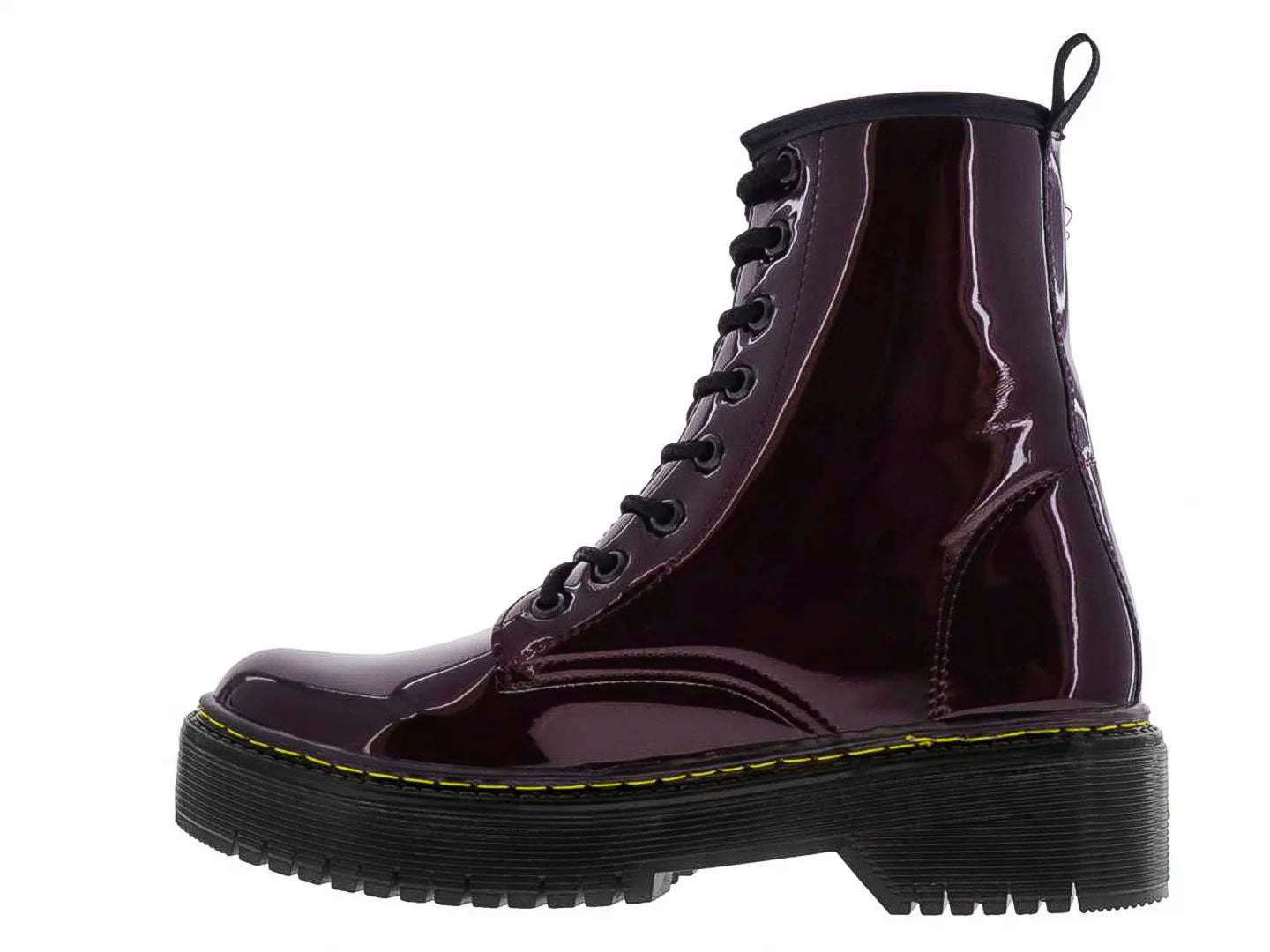 Botines MeliAna Mutante Color Merlot para Mujer