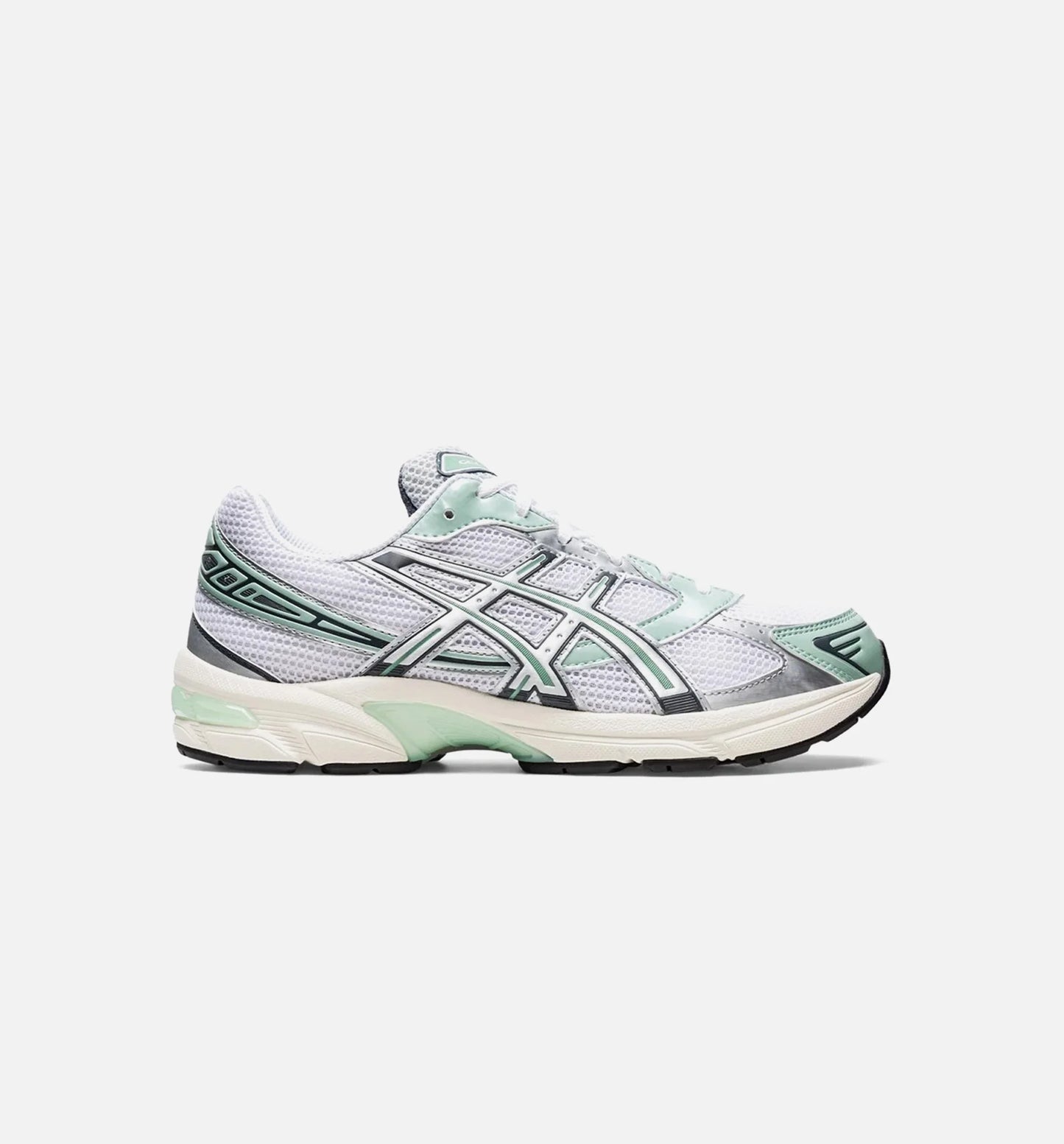 Naked Gel 1130 Mens Running Shoe Silver Green