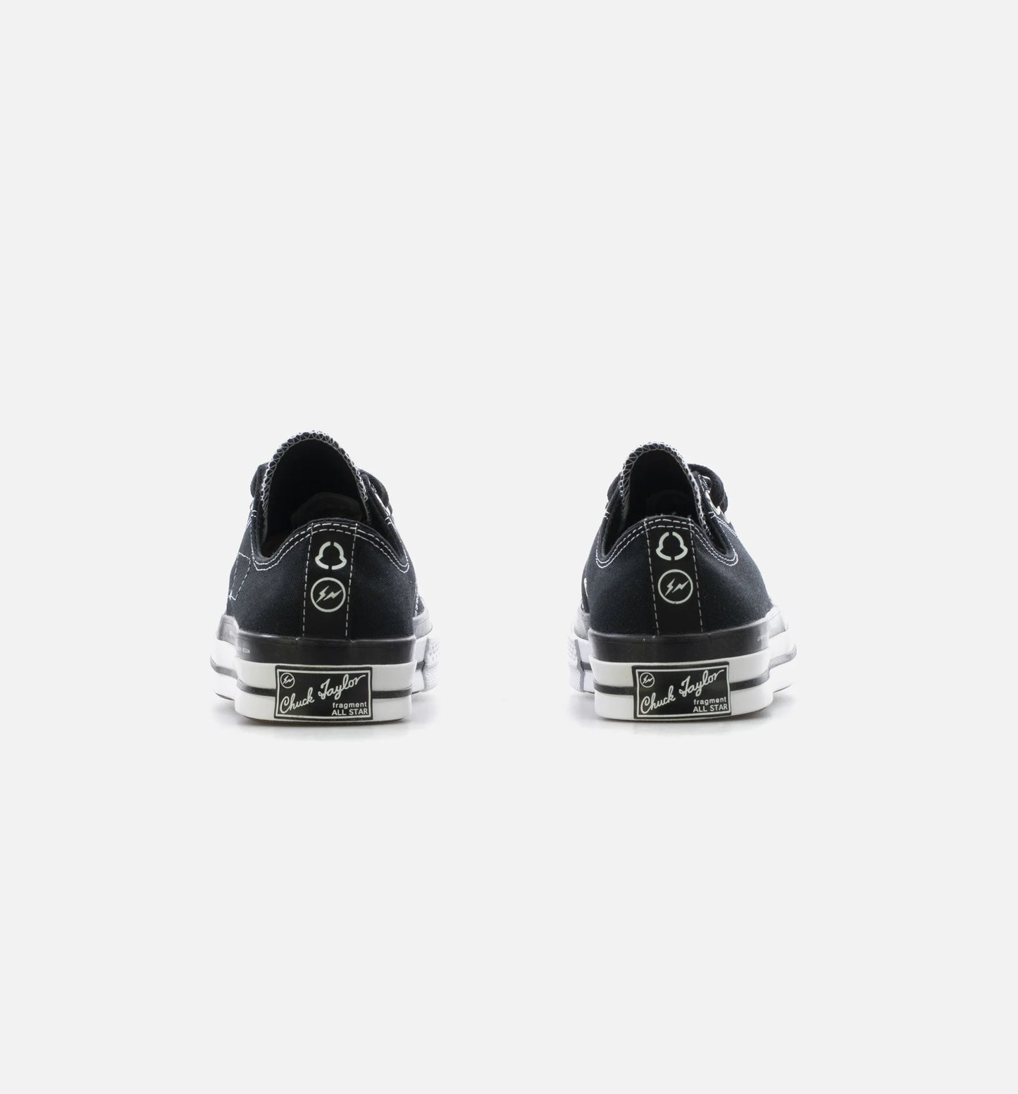 Chuck Taylor 70 X 7 Moncler Fragment Low Mens Lifestyle Shoe Black White