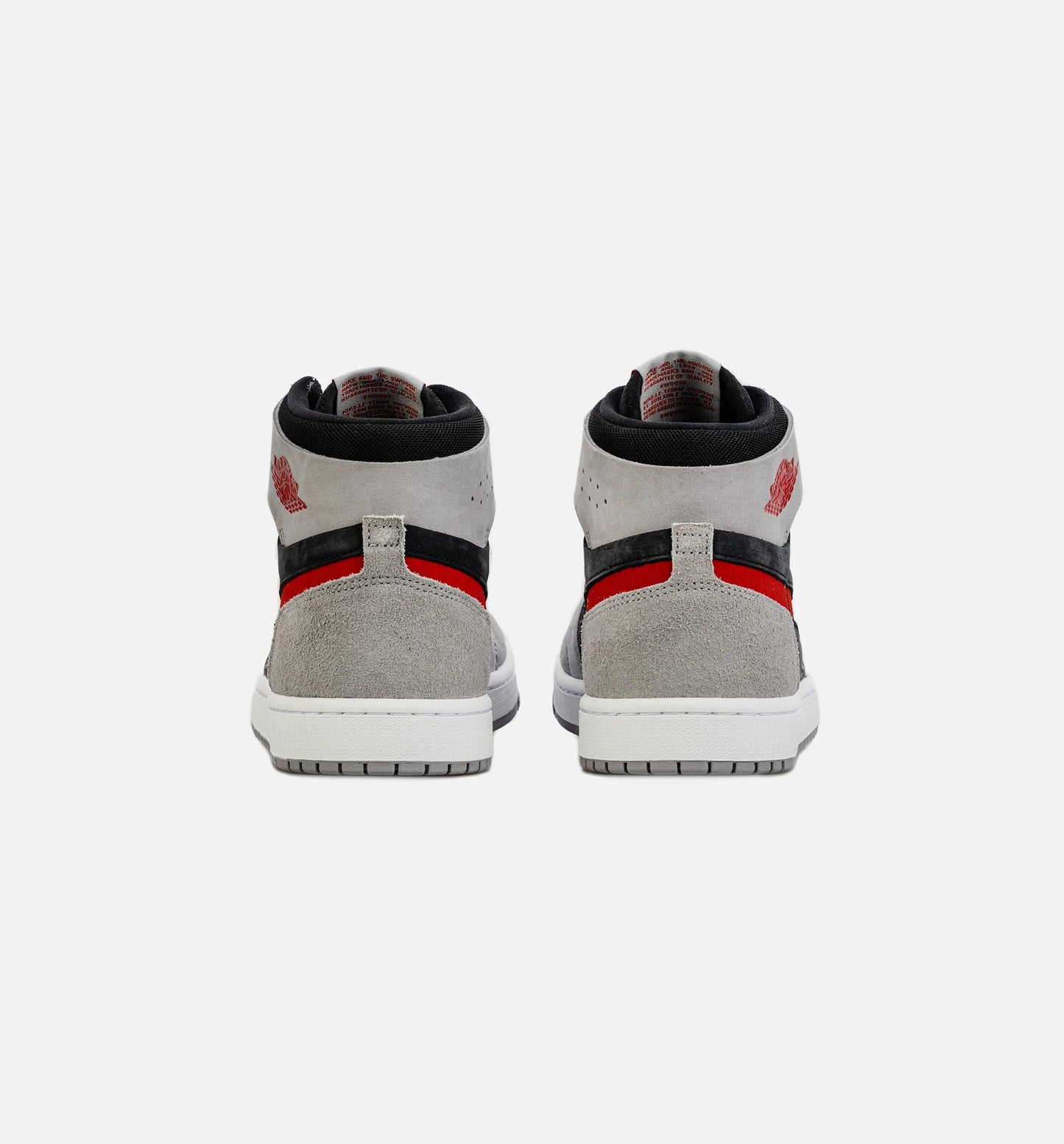Air Jordan 1 High Zoom CMFT 2 Mens Lifestyle Shoe Grey Red