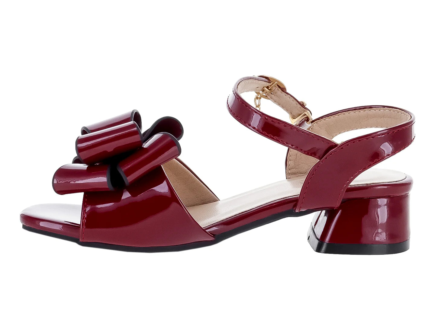 Sandalias ROZE Rojas Elegantes para Niña