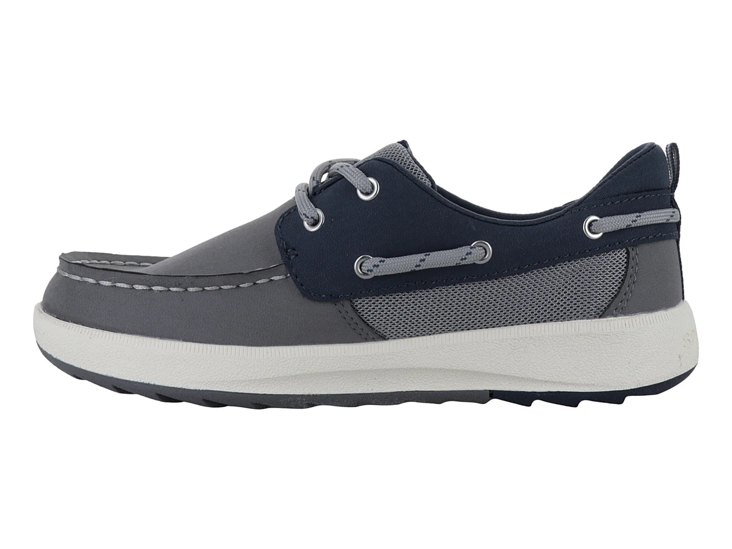 Zapatos Náuticos Sperry Gris y Azul para Niño