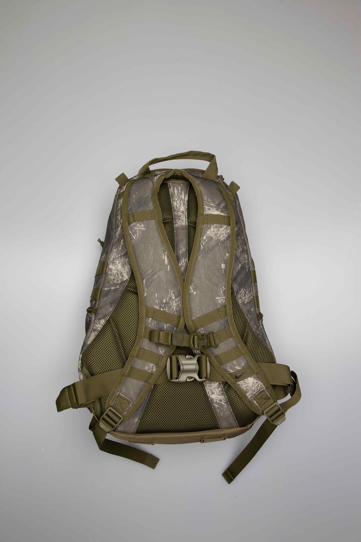 Print Training Backpack Olive Canvas Black