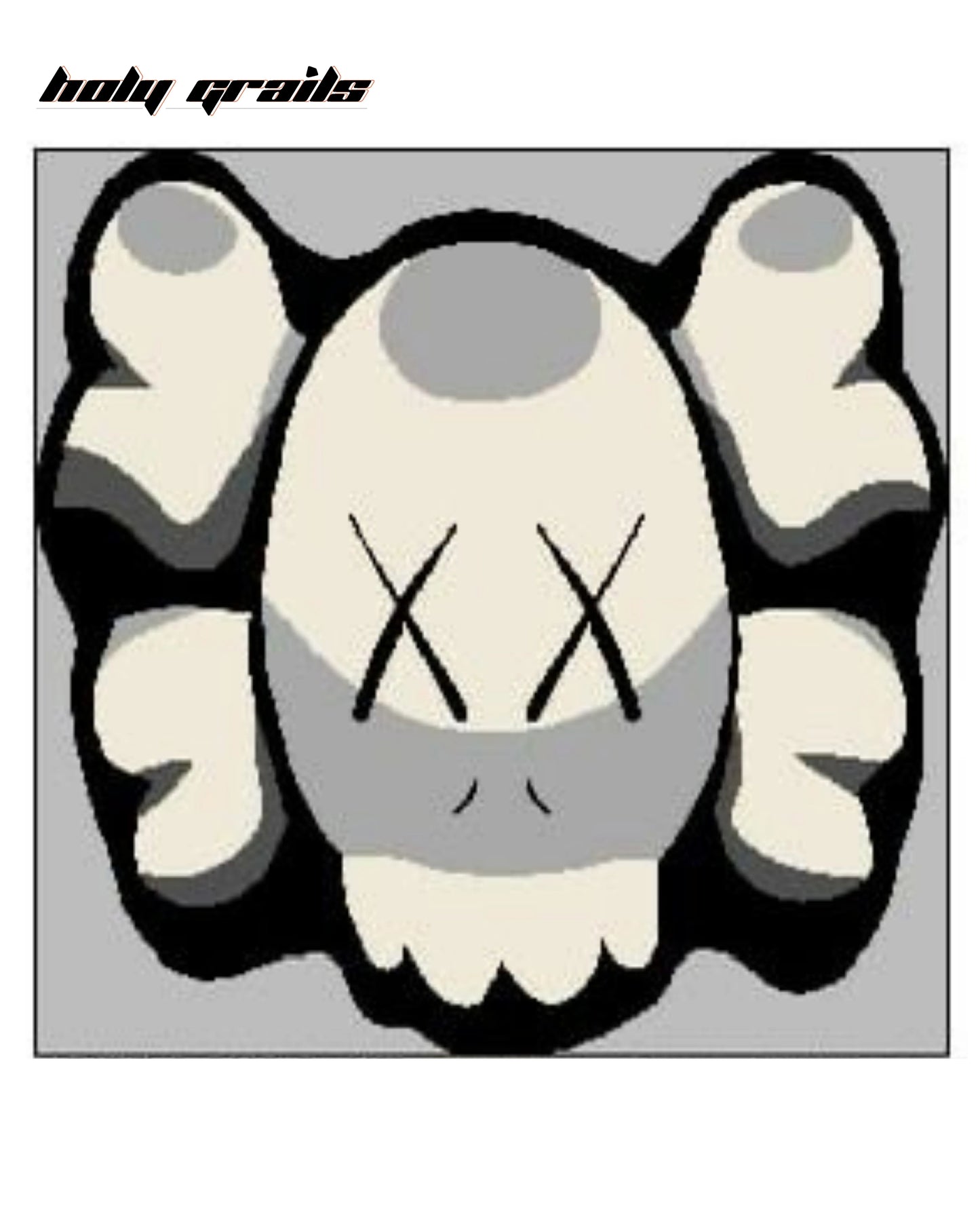 Kaws Skullpop Hand Tufted Rug