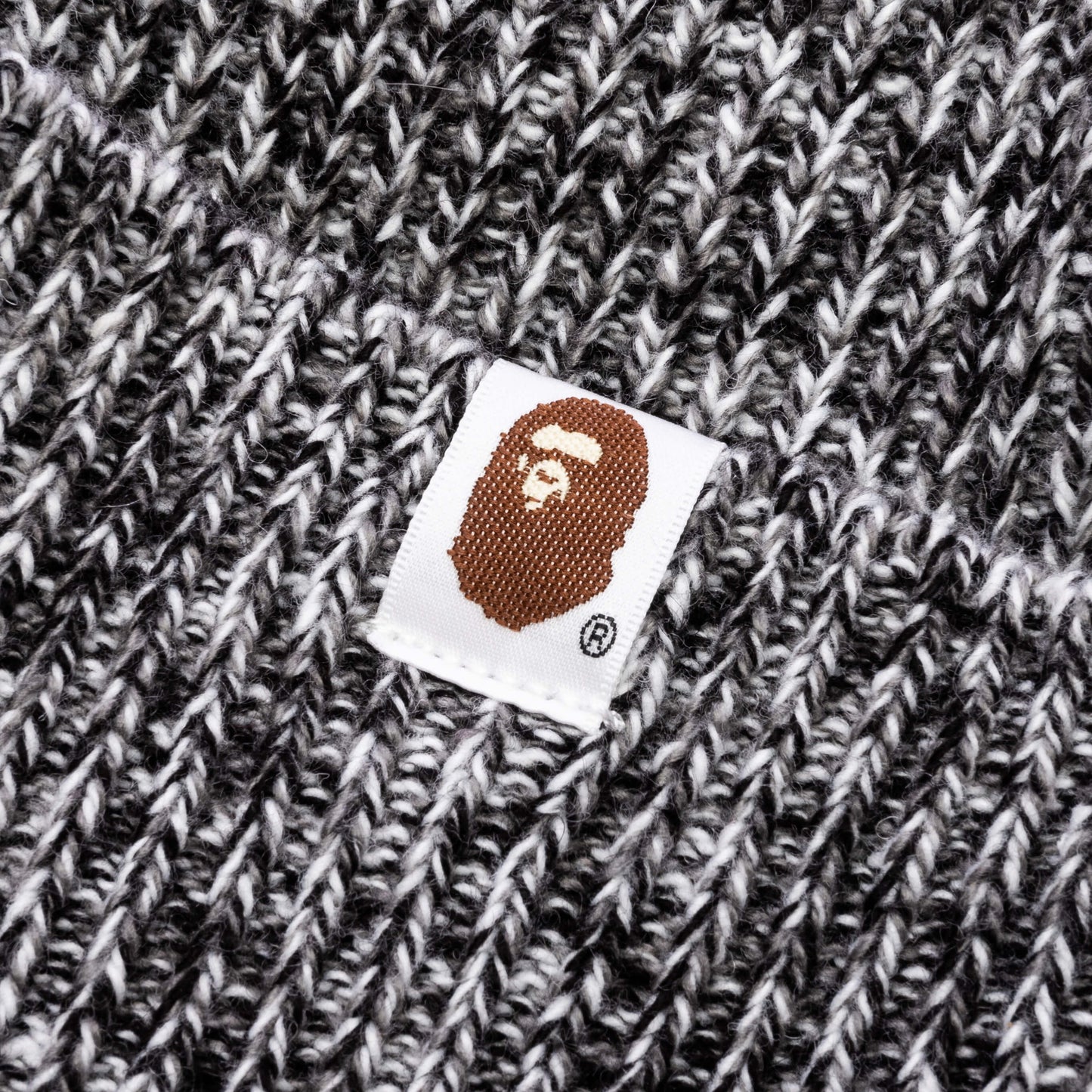 Gradient Knit Cap Black