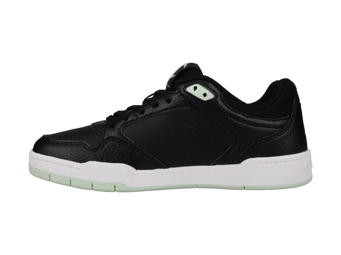 Tenis Champion Arena Lo Negro con Menta para Mujer