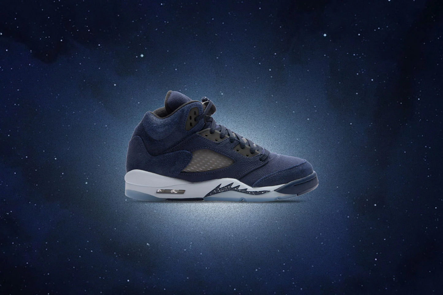 Air Jordan 5 Retro SE GS Midnight Navy Black Football Grey