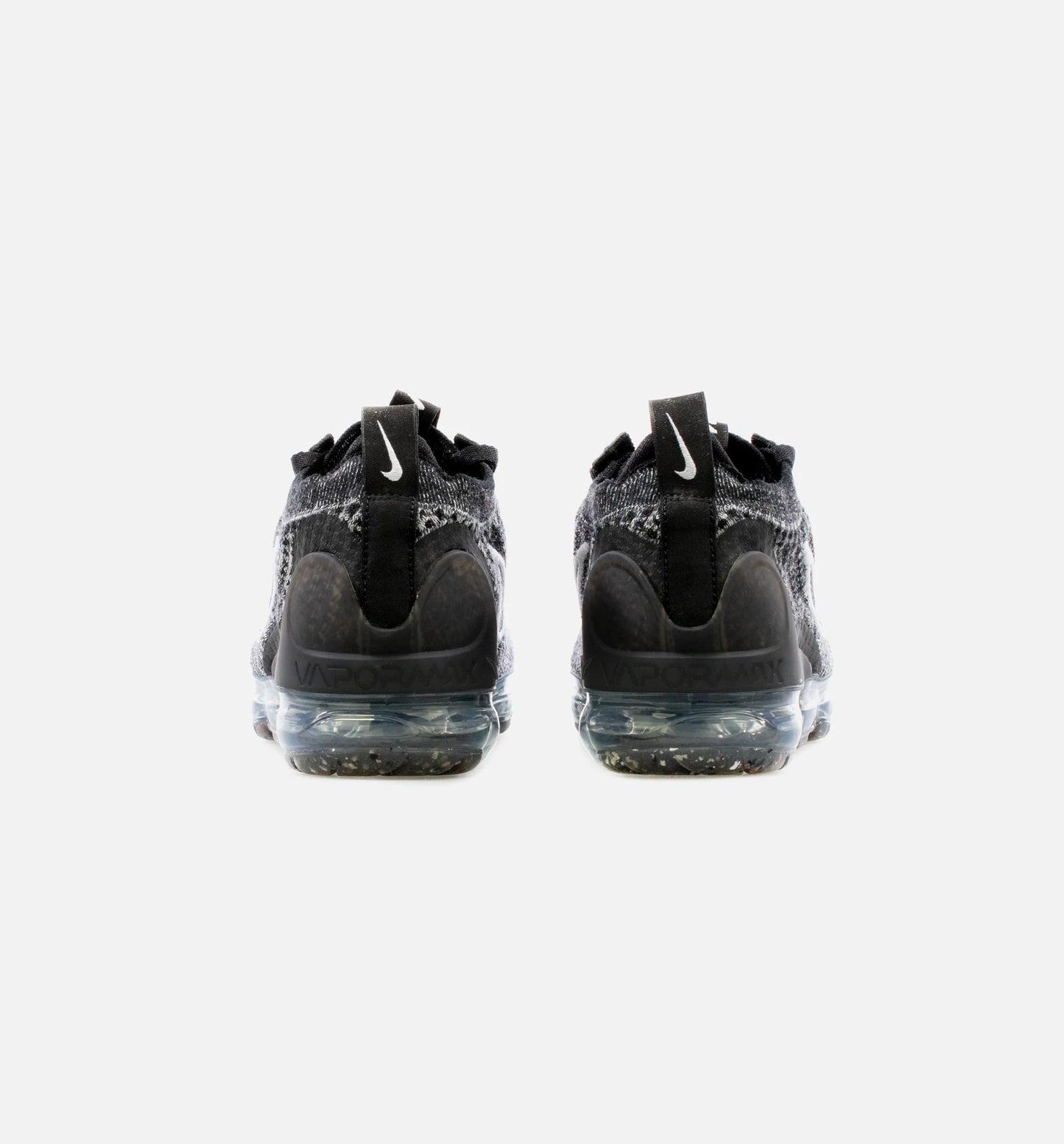 Air Vapormax 2021 Oreo Womens Lifestyle Shoe Black White Metallic Silver