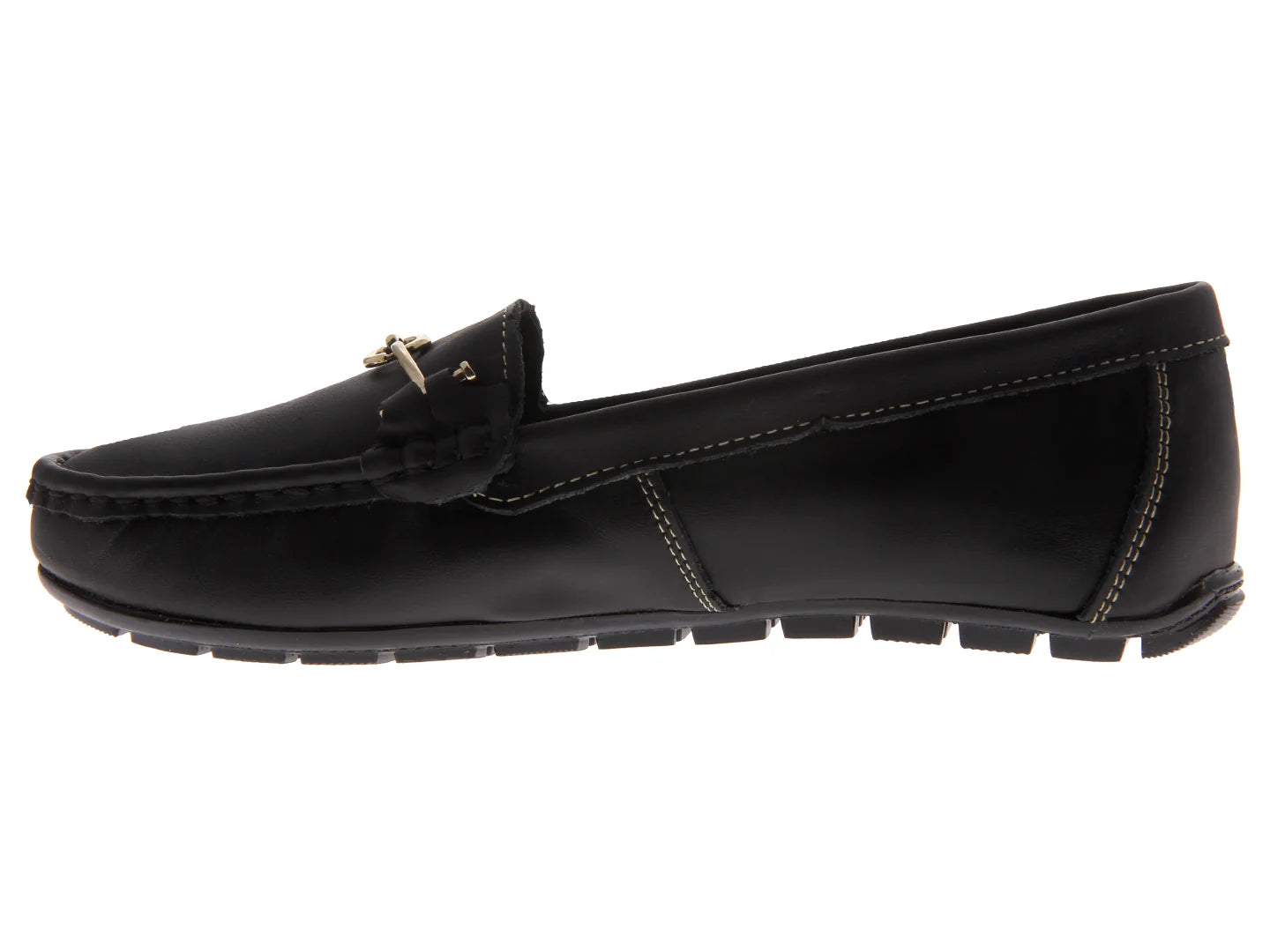 Mocasines MeliAna Napa Negro para Mujer
