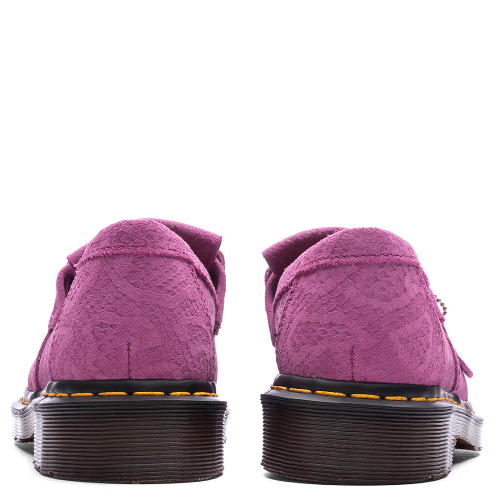 Adrian Snaffle Smooth Leather Kiltie Loafers Thrift Pink
