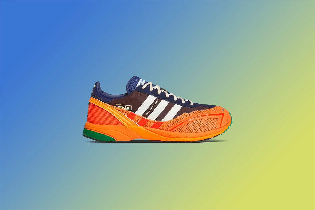 Adidas Originals x Bad Bunny Adizero SL72 Maroon Cloud White Semi Solar Red